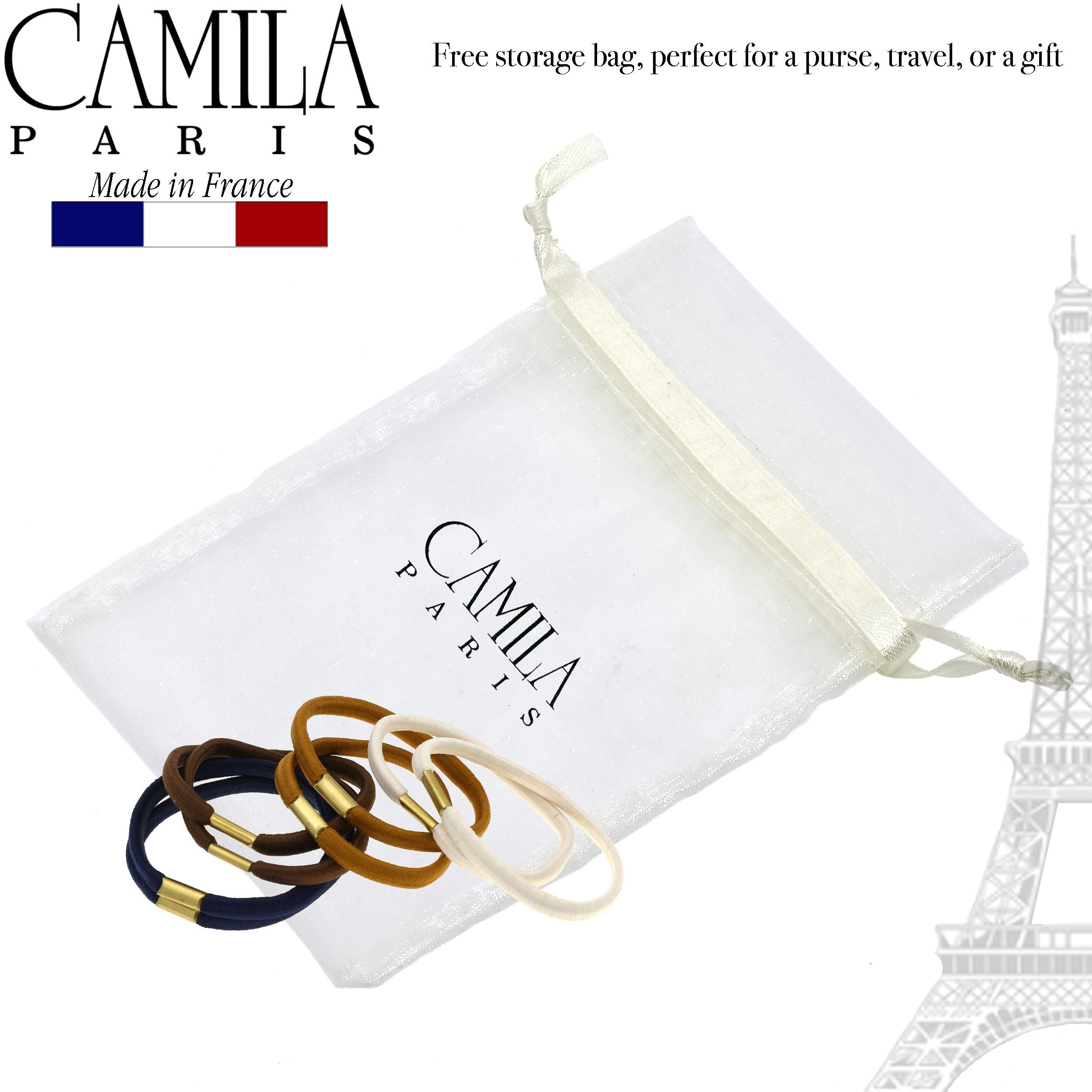 Camila Paris French hair tie cellulose acetate