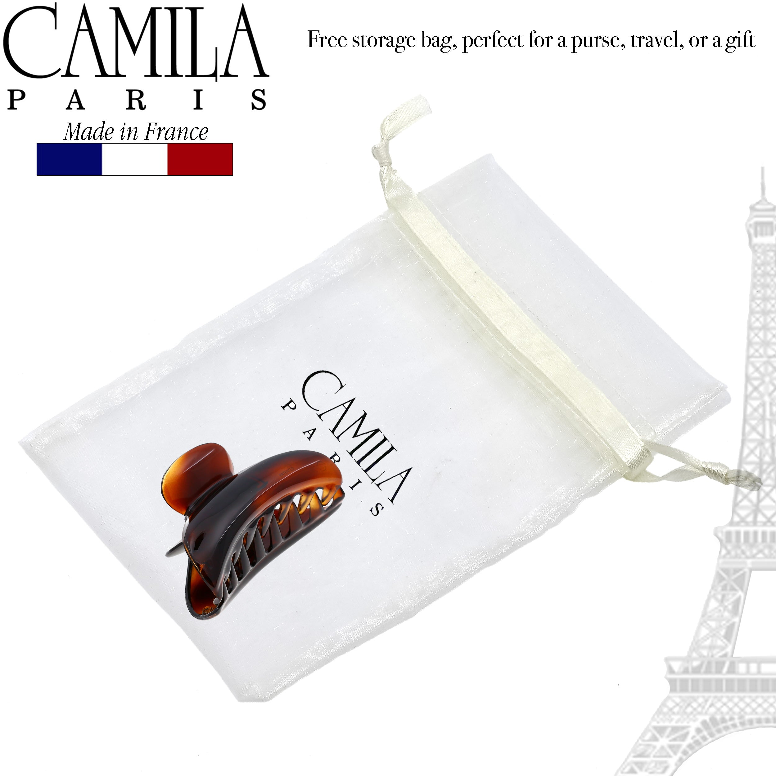 Camila Paris French claw clip cellulose acetate