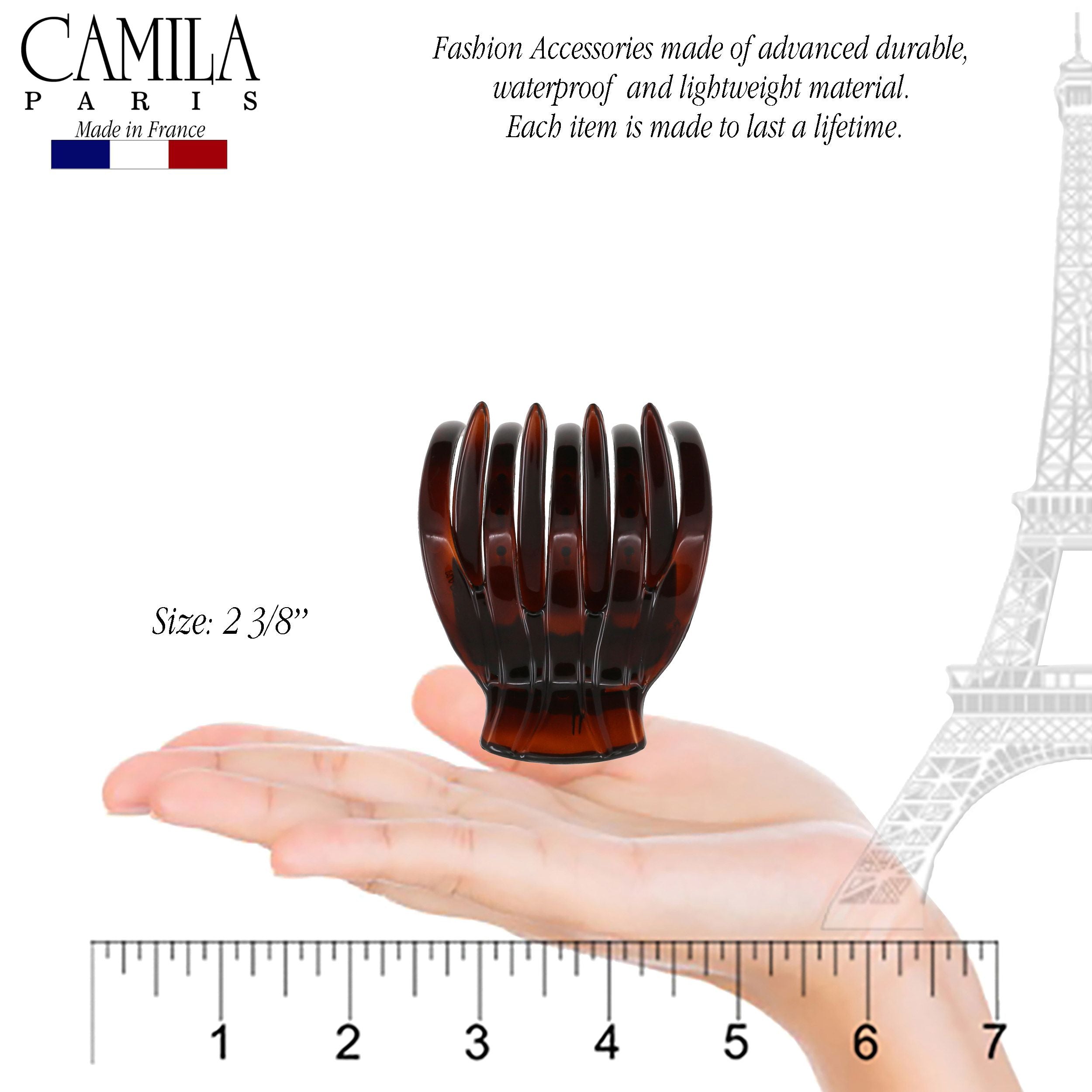 Camila Paris 2 Inches French hair clip cellulose acetate