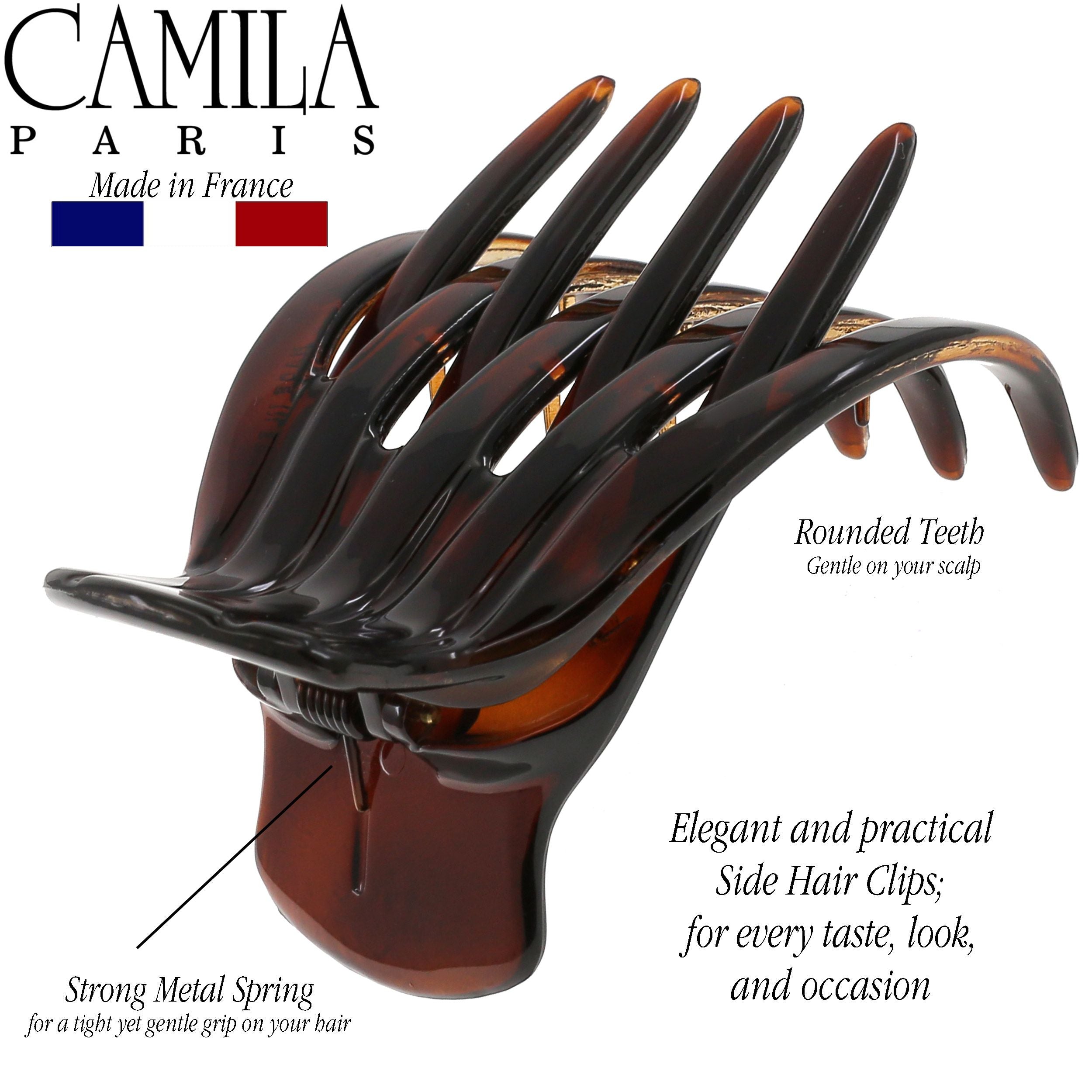 Camila Paris 2 Inches French hair clip cellulose acetate