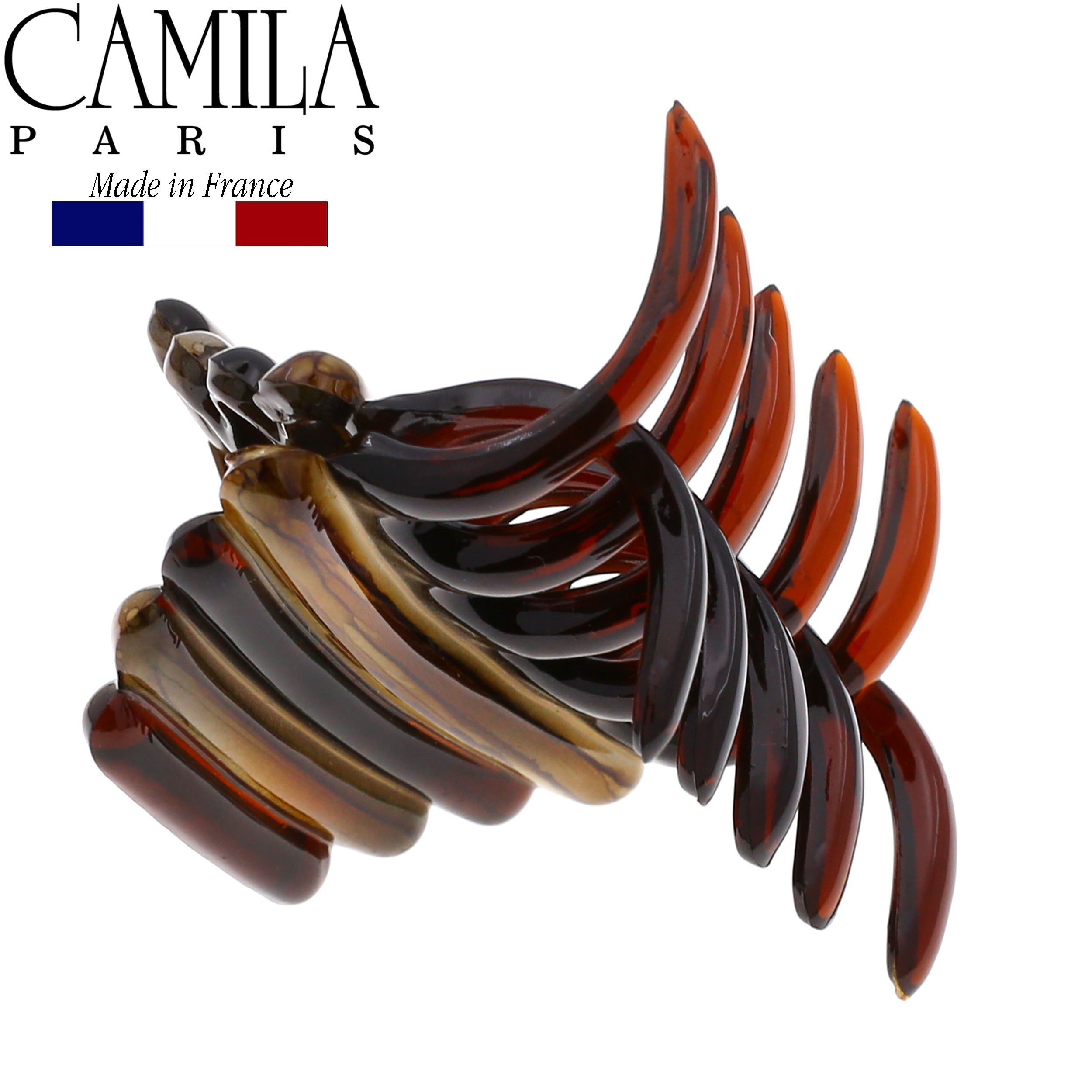 Camila Paris French hair clip cellulose acetate