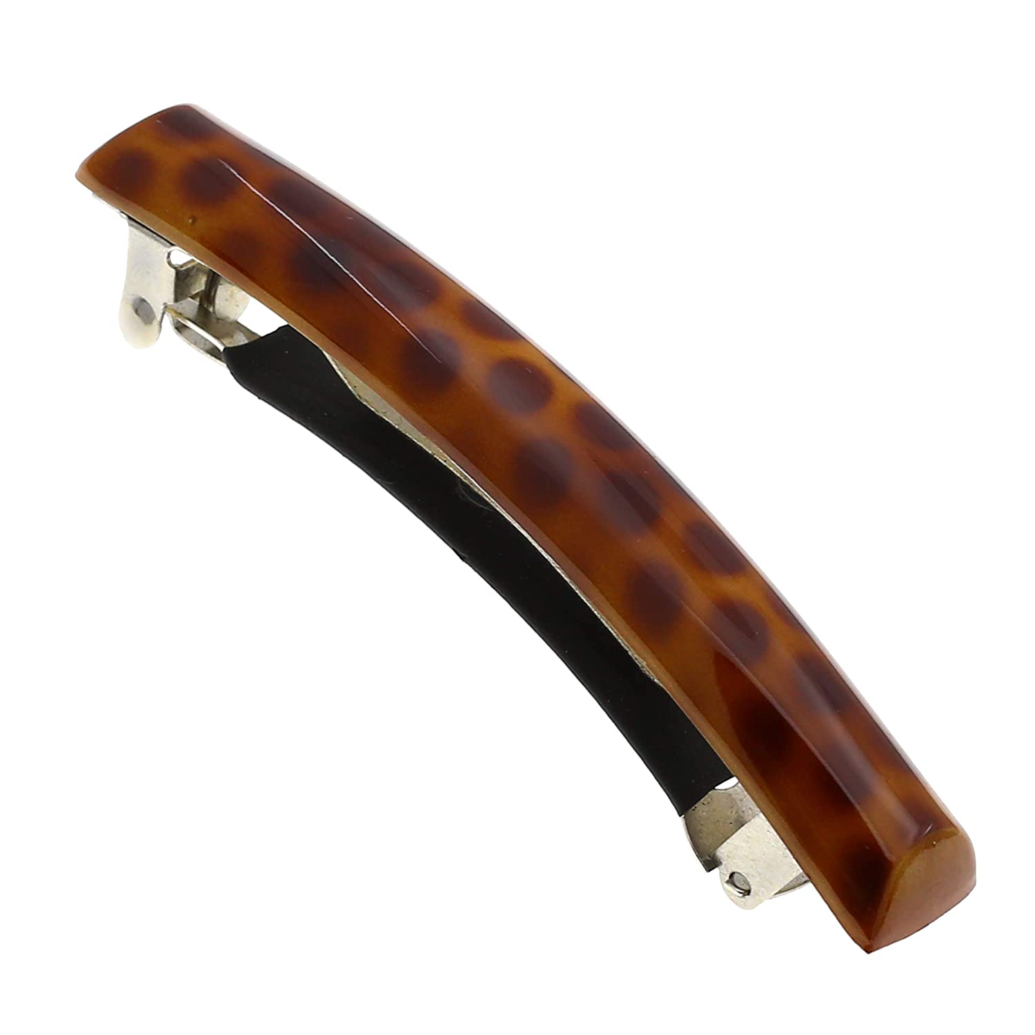 Camila Paris Caramel French barrette cellulose acetate