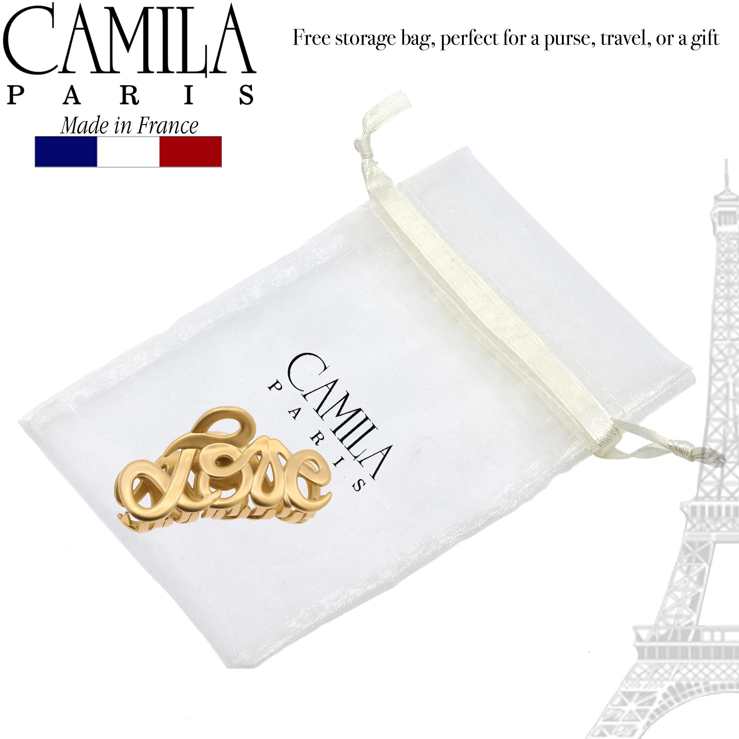 Camila Paris Love French hair clip cellulose acetate