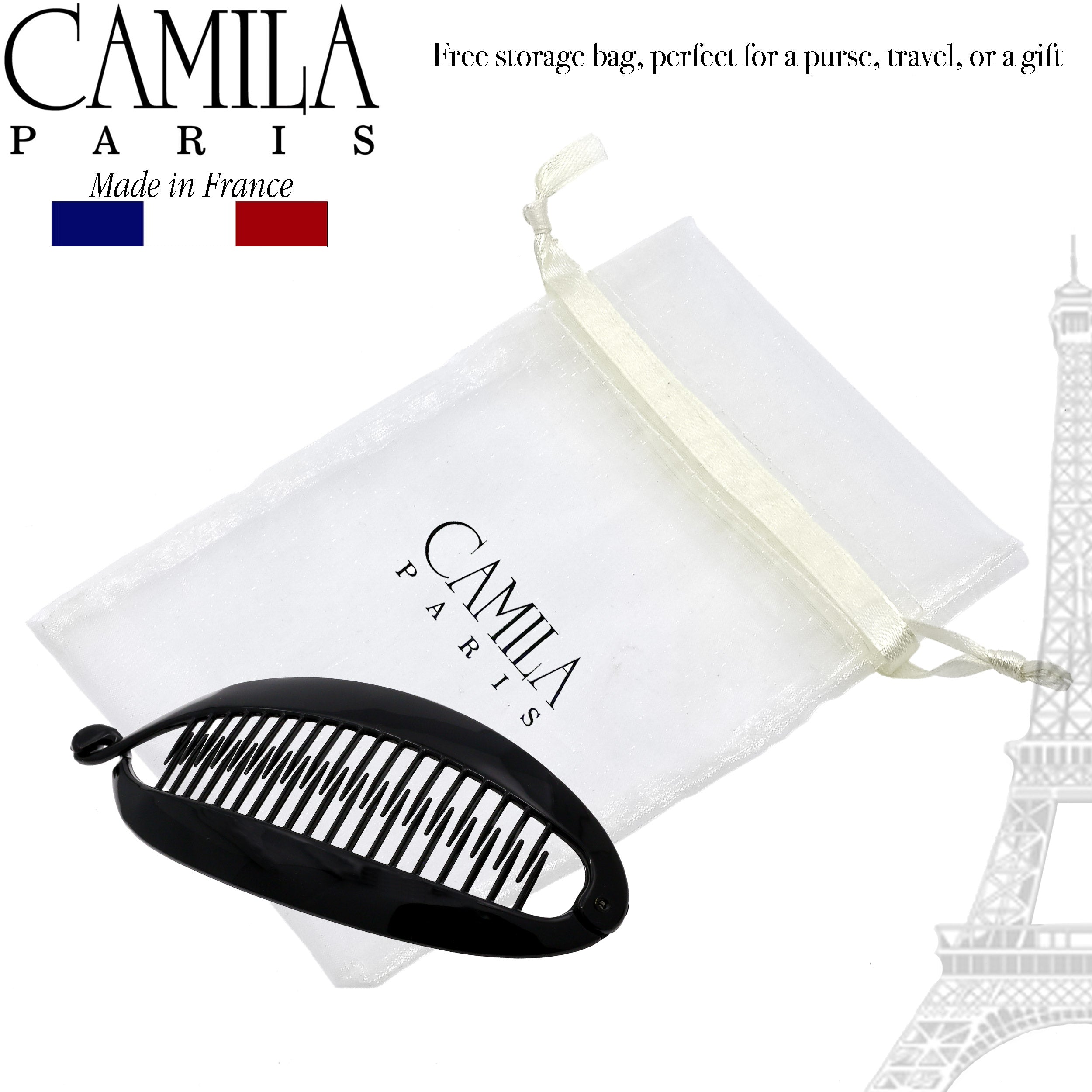 Camila Paris French banana clip cellulose acetate