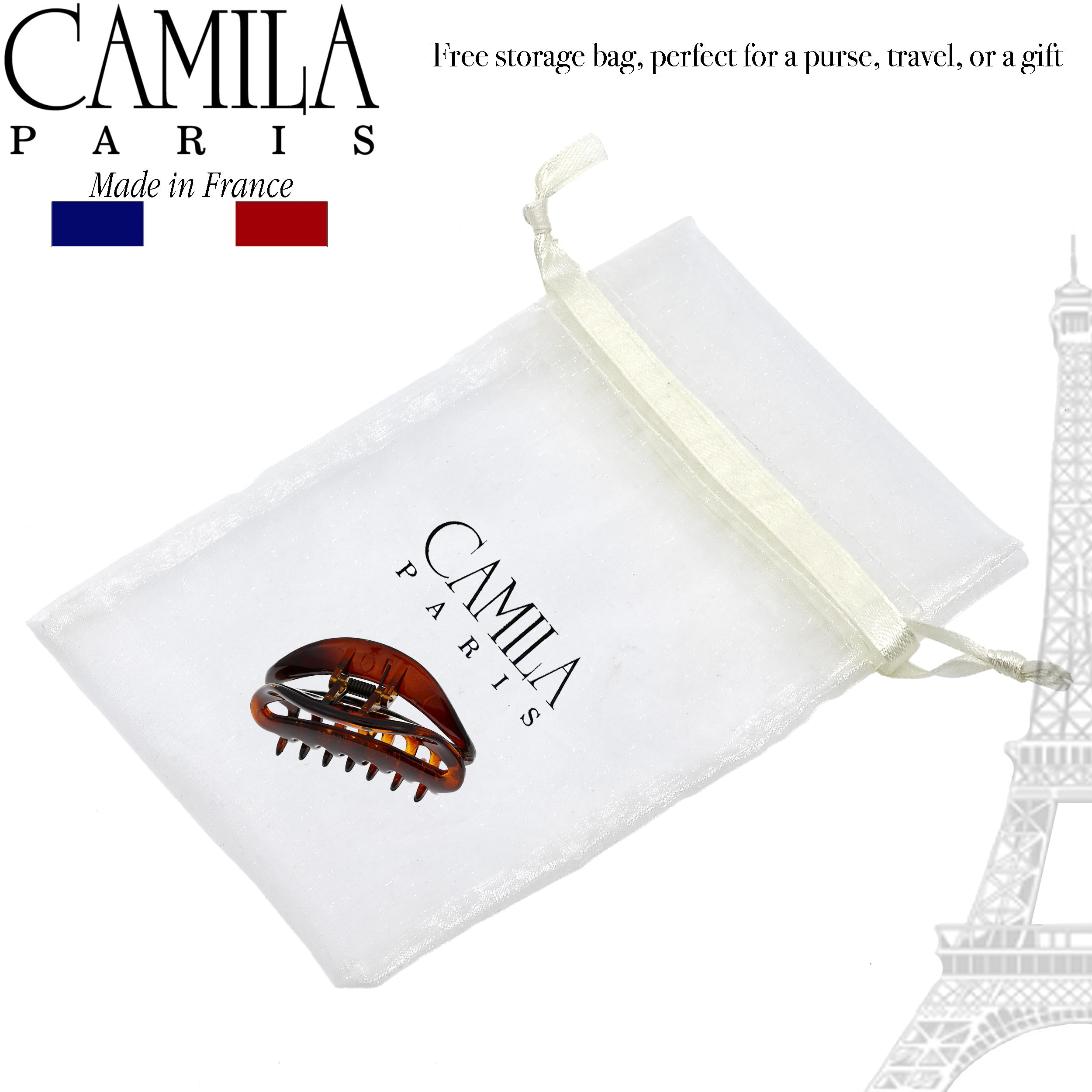 Camila Paris 2 Inch French hair clip cellulose acetate