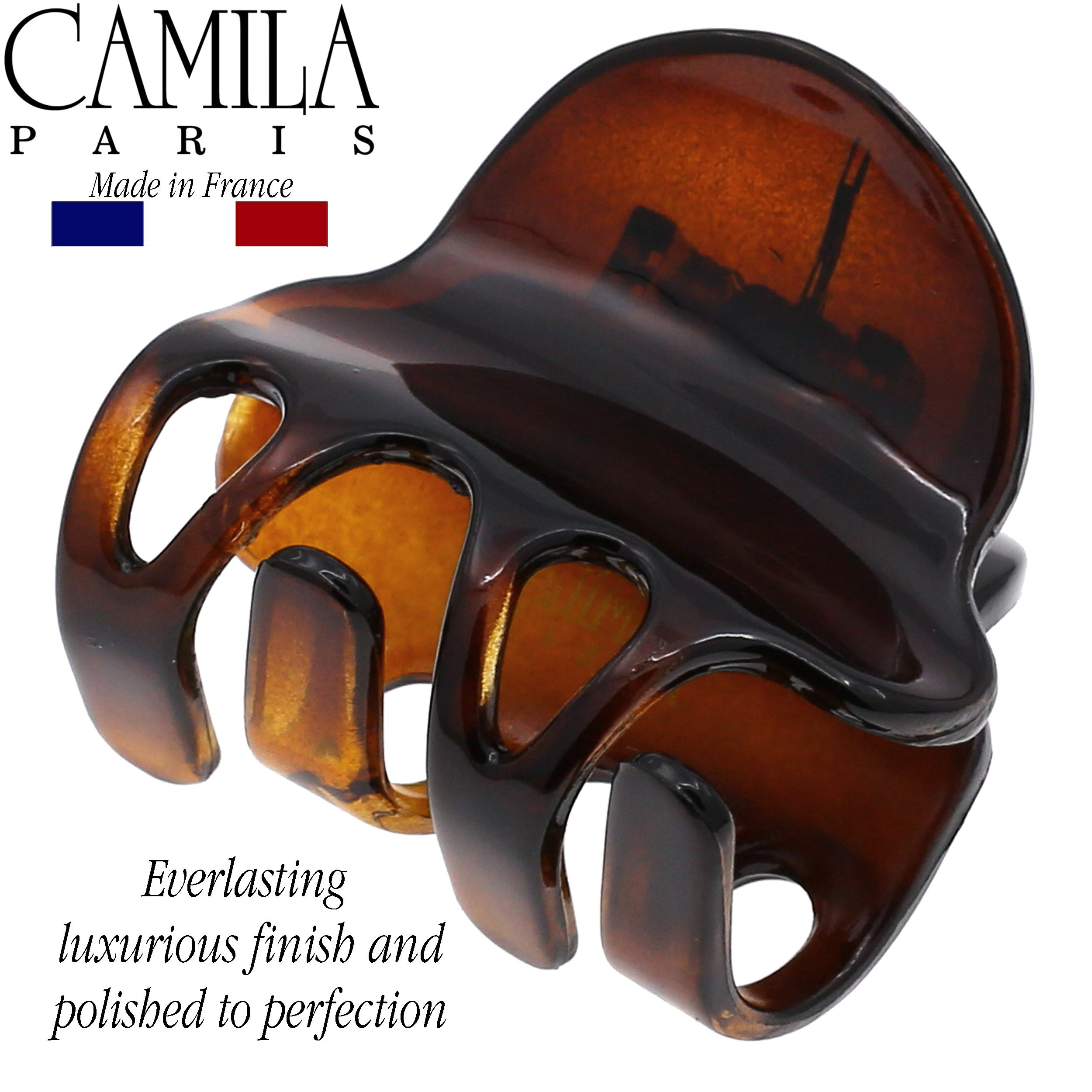 Camila Paris French hair clip cellulose acetate