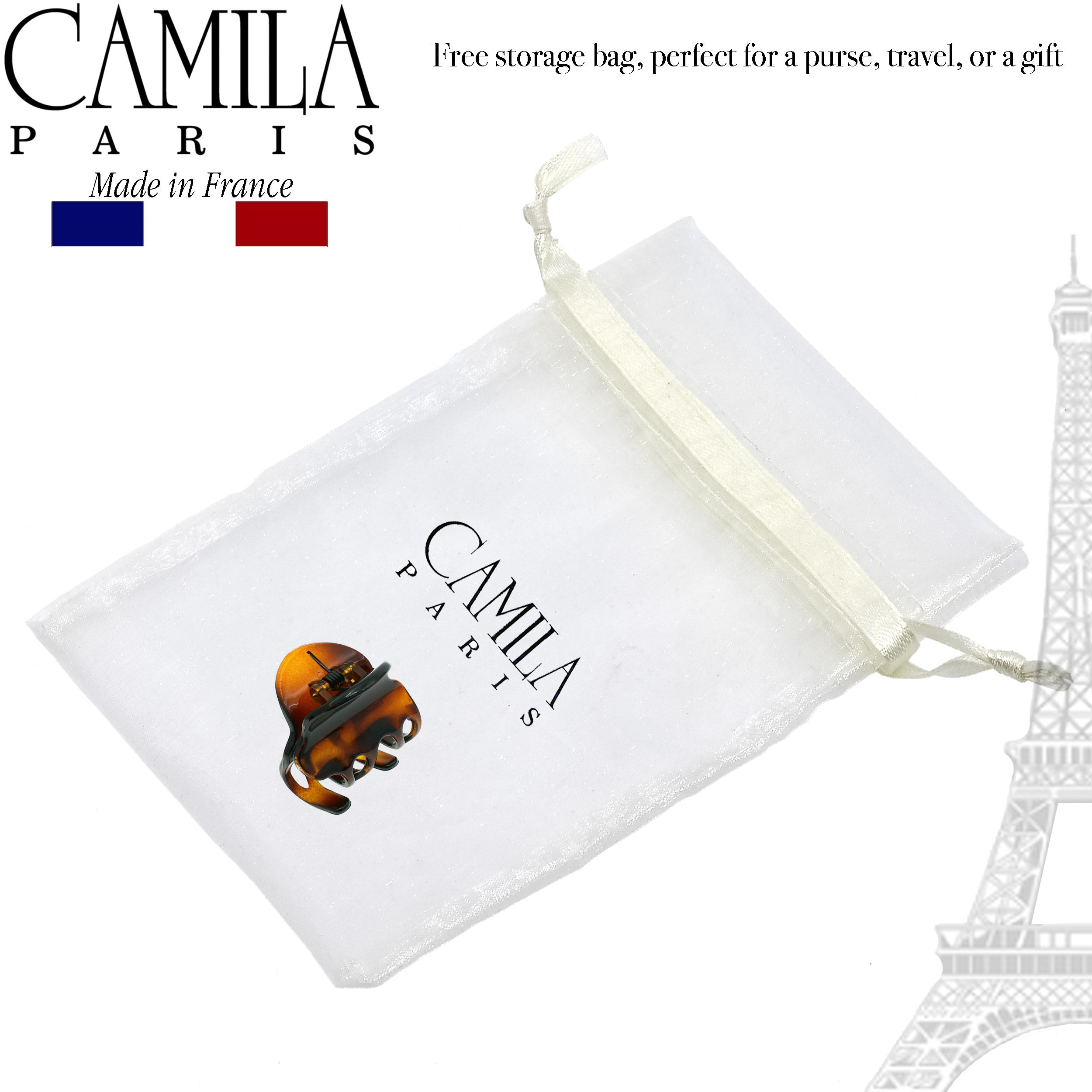 Camila Paris French hair clip cellulose acetate