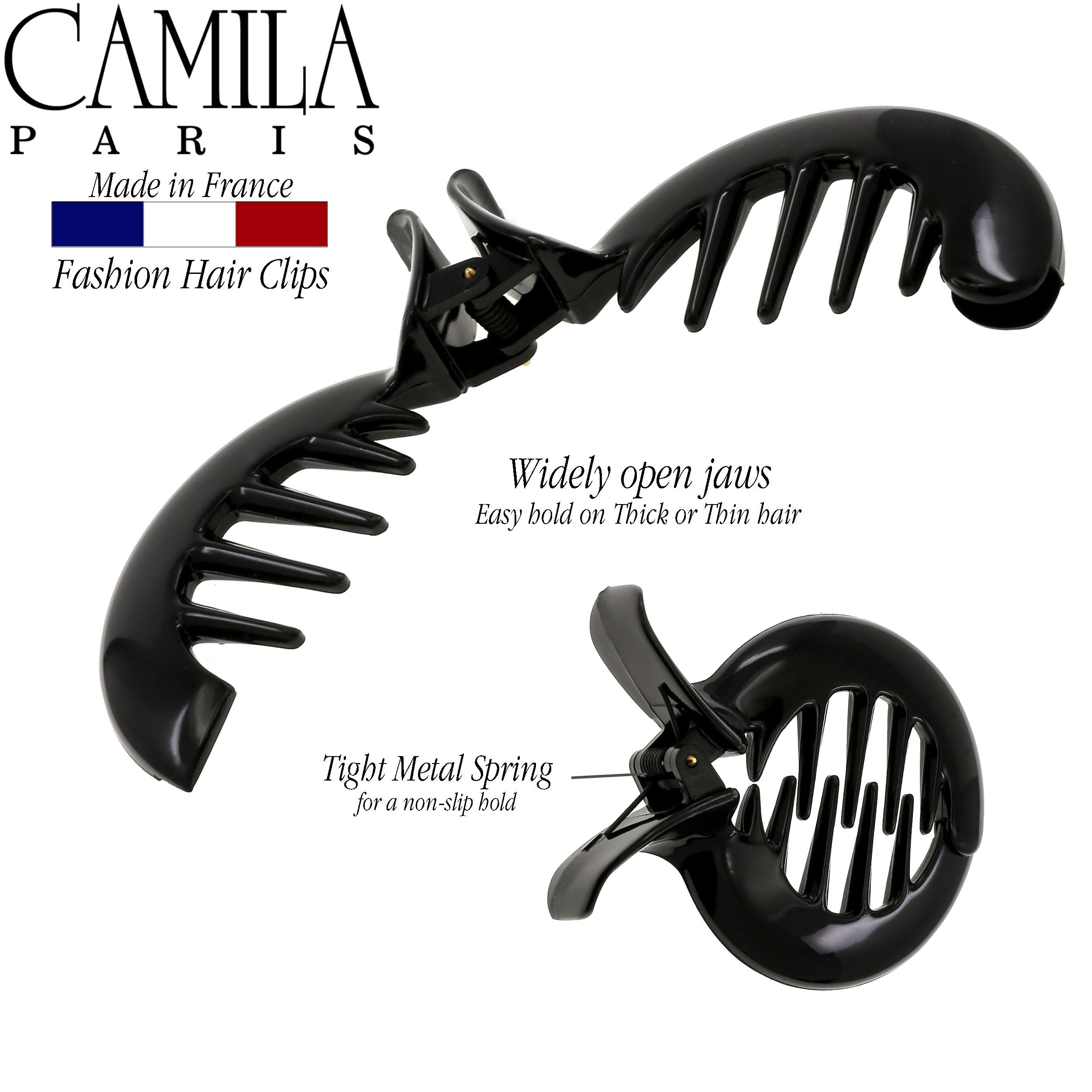 Camila Paris French hair clip cellulose acetate
