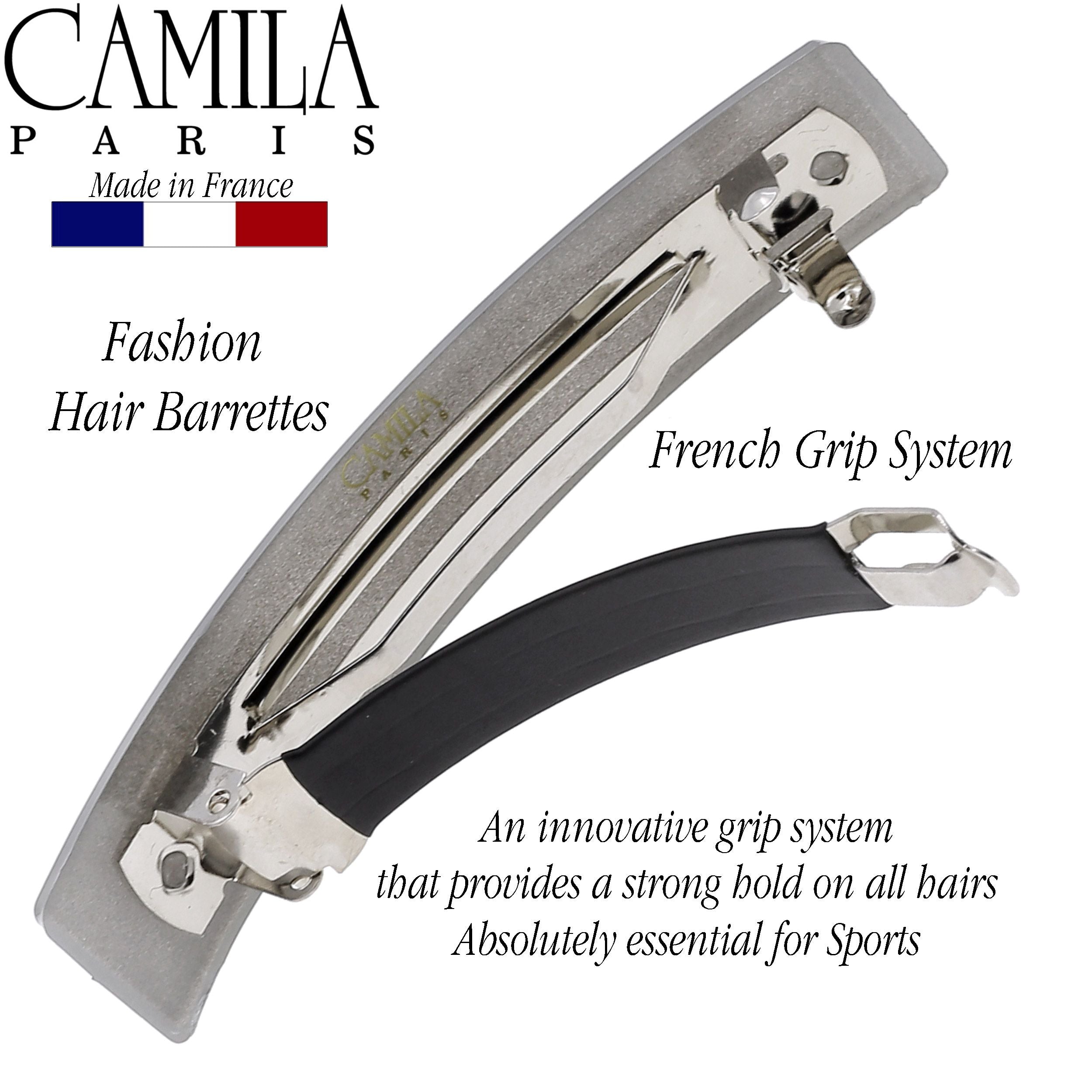 Camila Paris 4.25" French barrette cellulose acetate