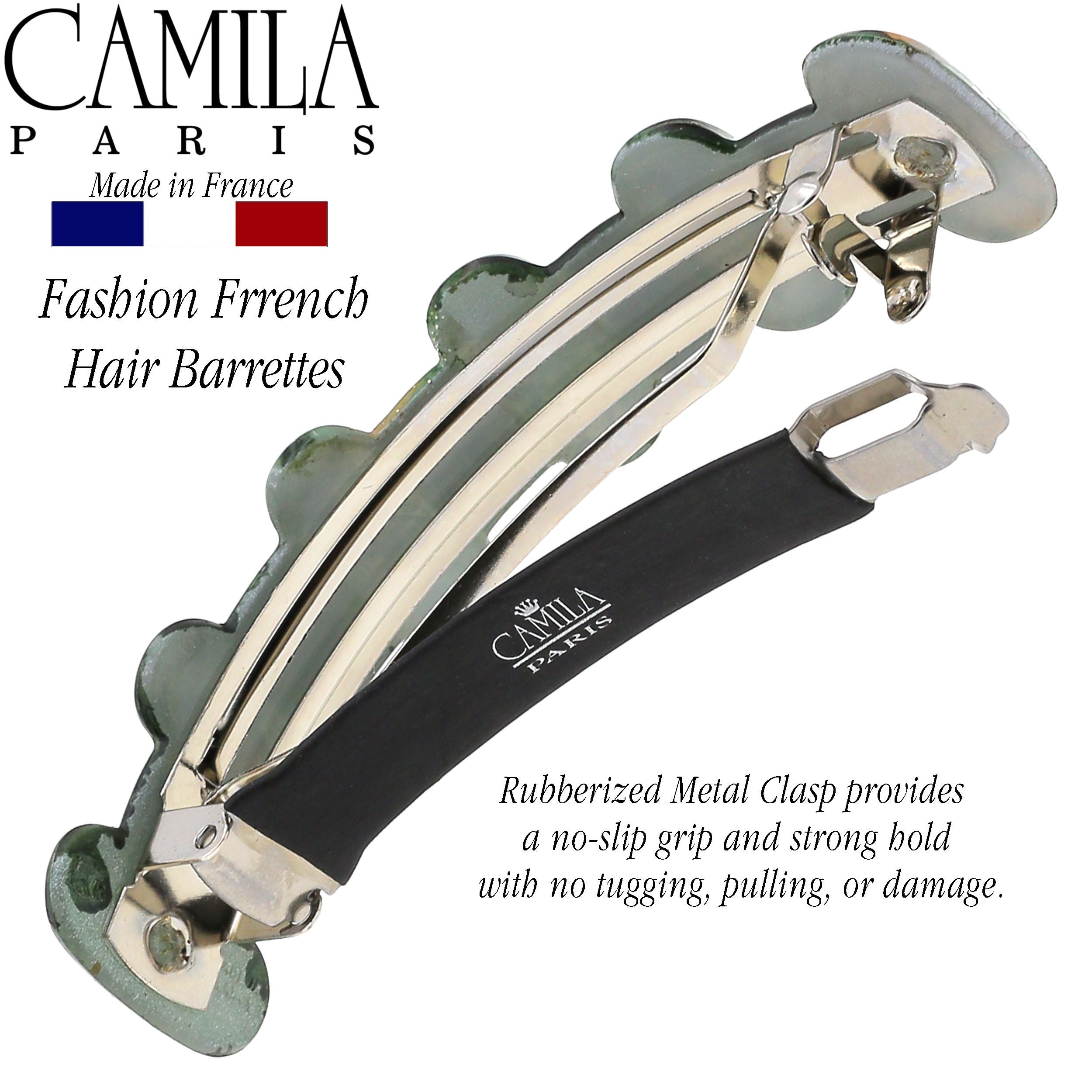 Camila Paris French barrette cellulose acetate