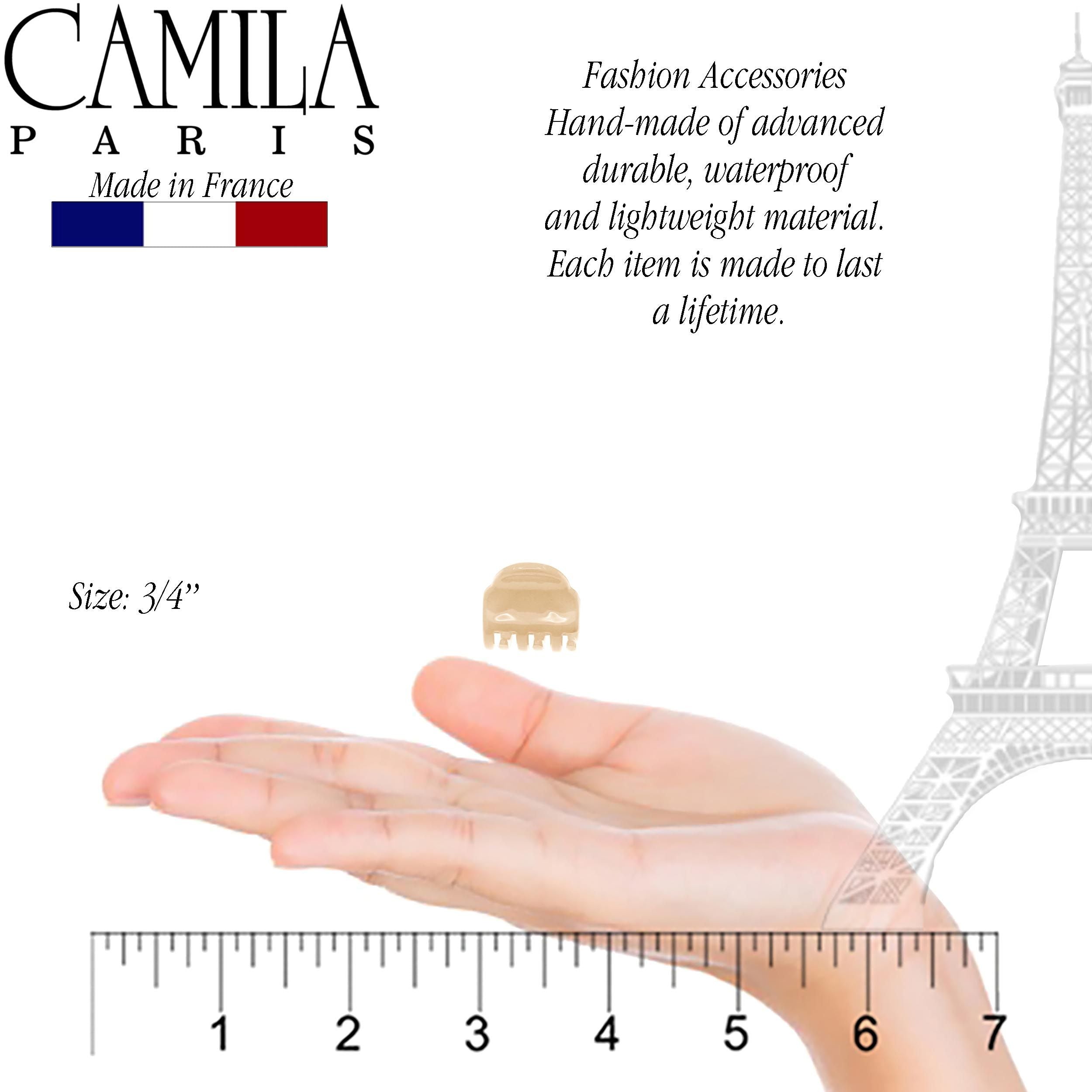 Camila Paris French hair clip cellulose acetate