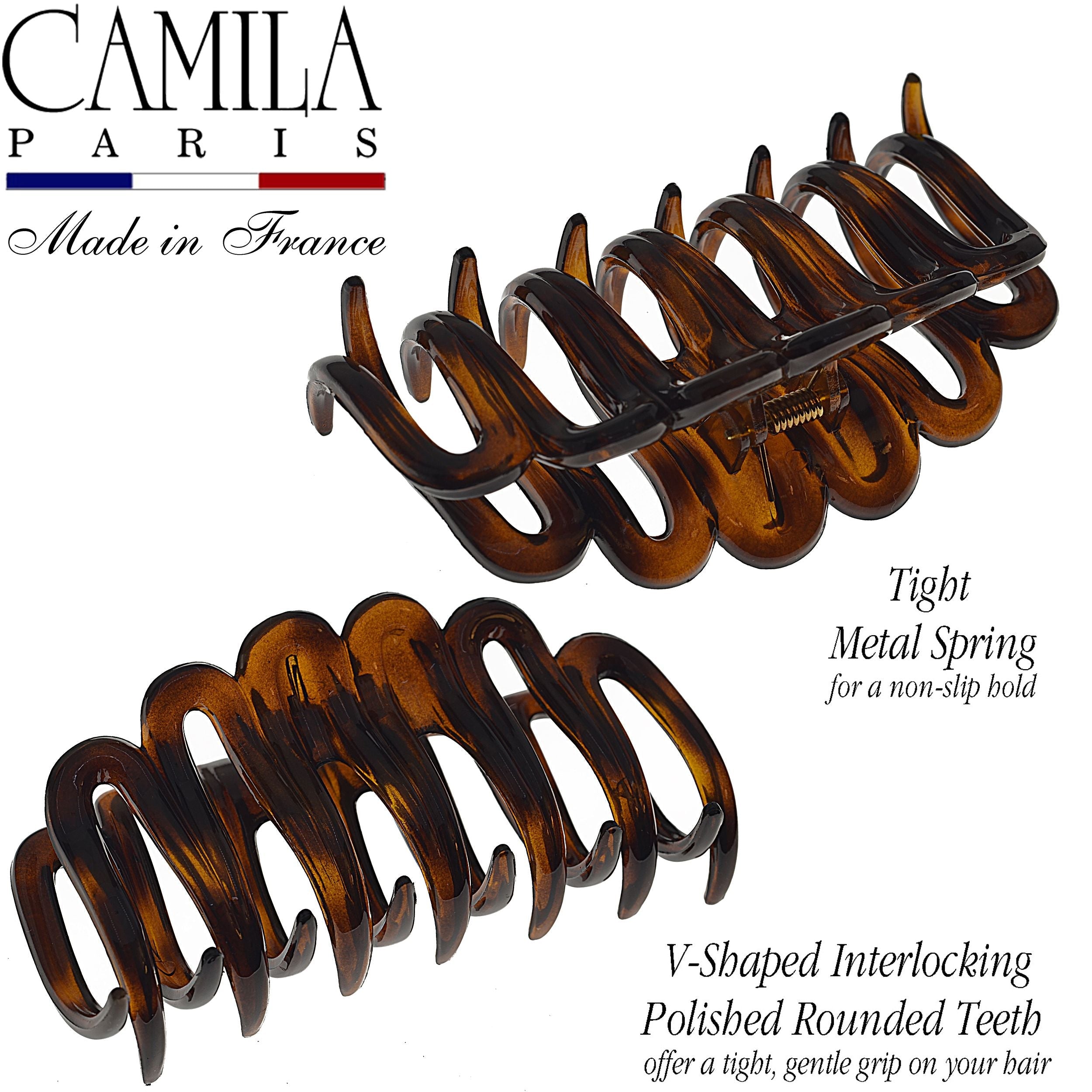 Camila Paris French hair clip cellulose acetate