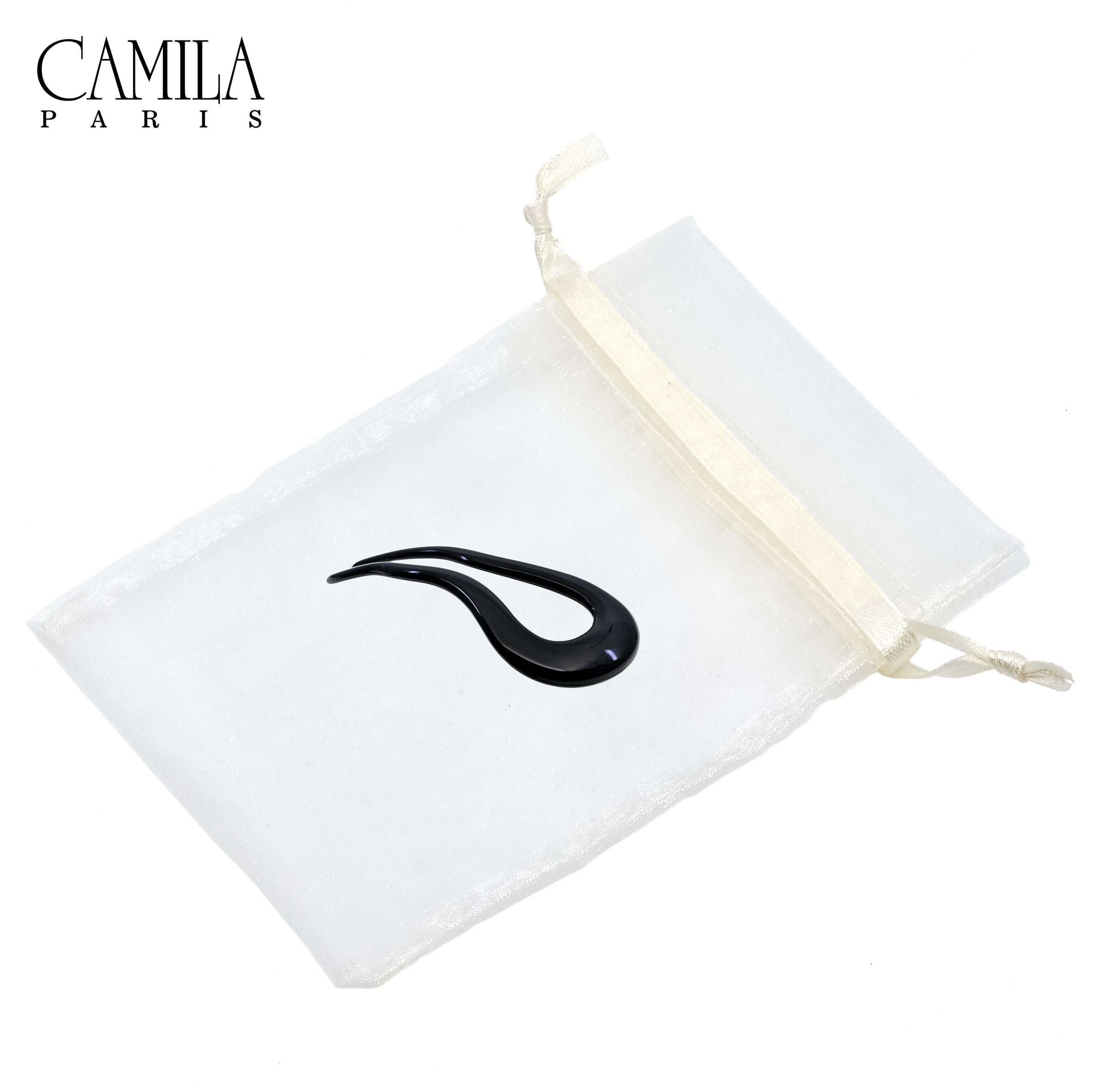 Camila Paris French hair stick cellulose acetate