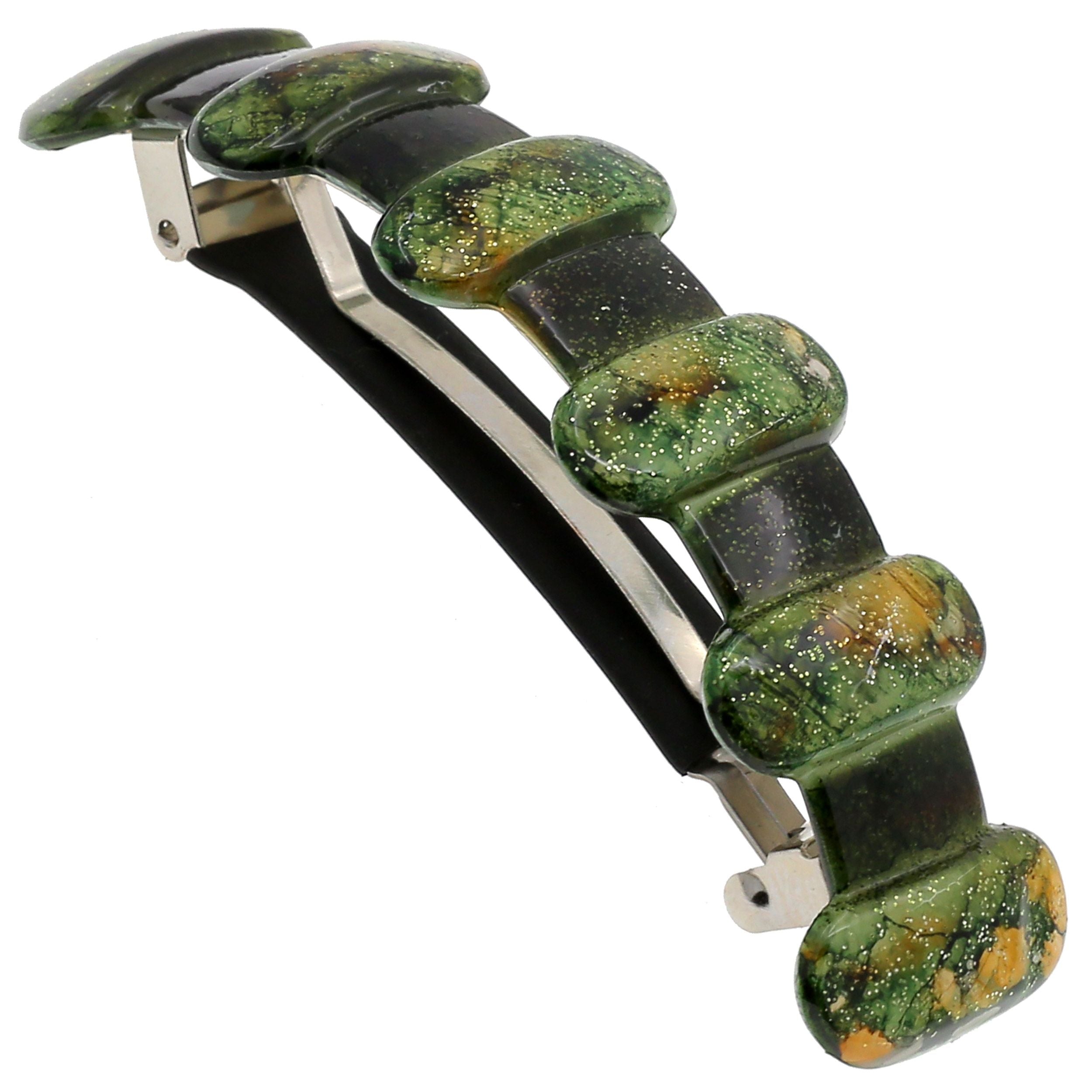 Camila Paris Rainbow French barrette cellulose acetate