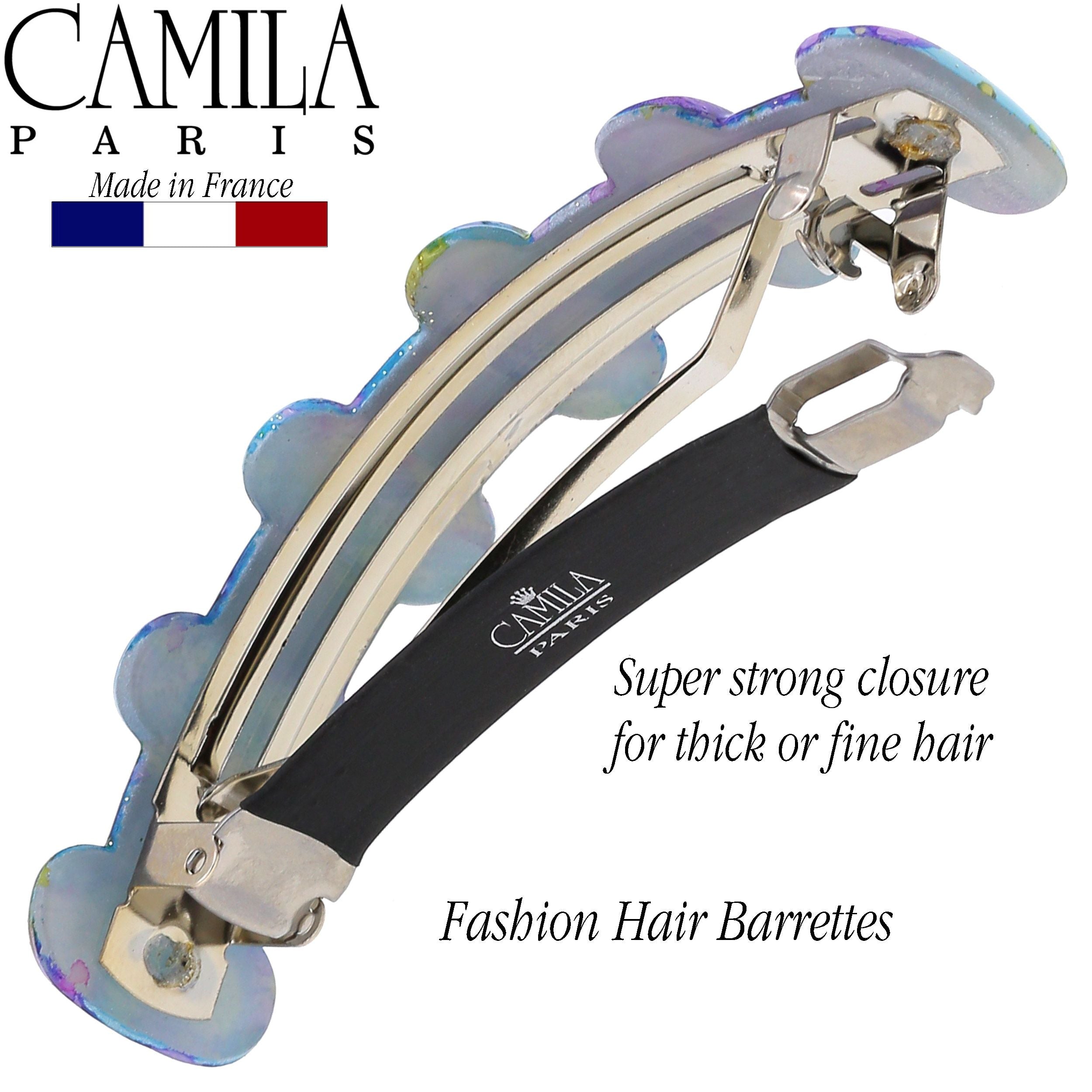 Camila Paris French barrette cellulose acetate