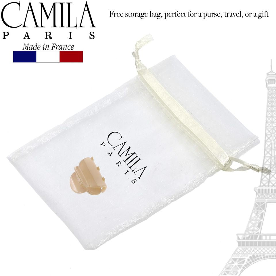 Camila Paris French hair clip cellulose acetate