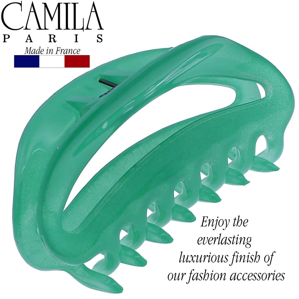 Camila Paris French hair clip cellulose acetate