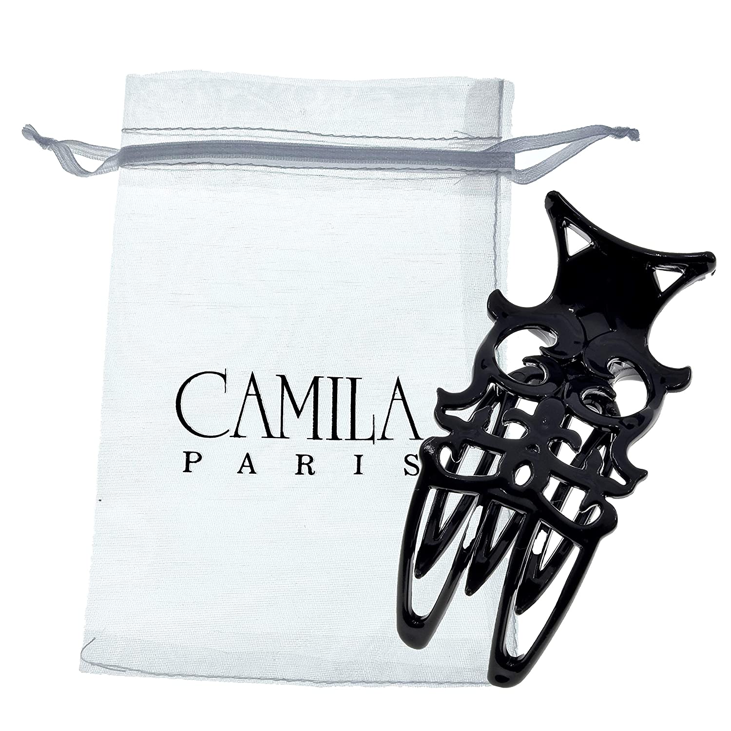 Camila Paris French hair clip cellulose acetate