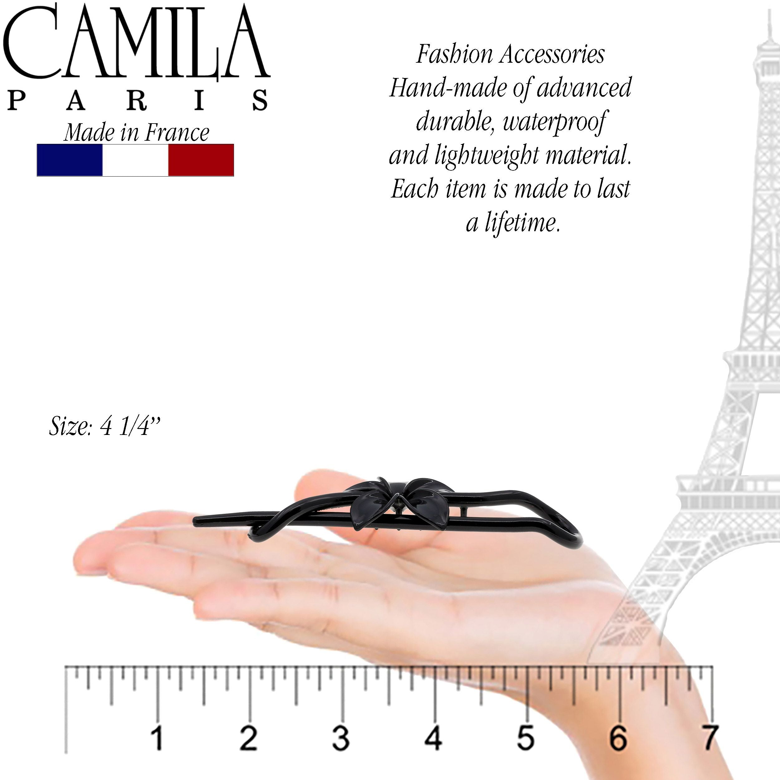Camila Paris Flow French hair stick cellulose acetate