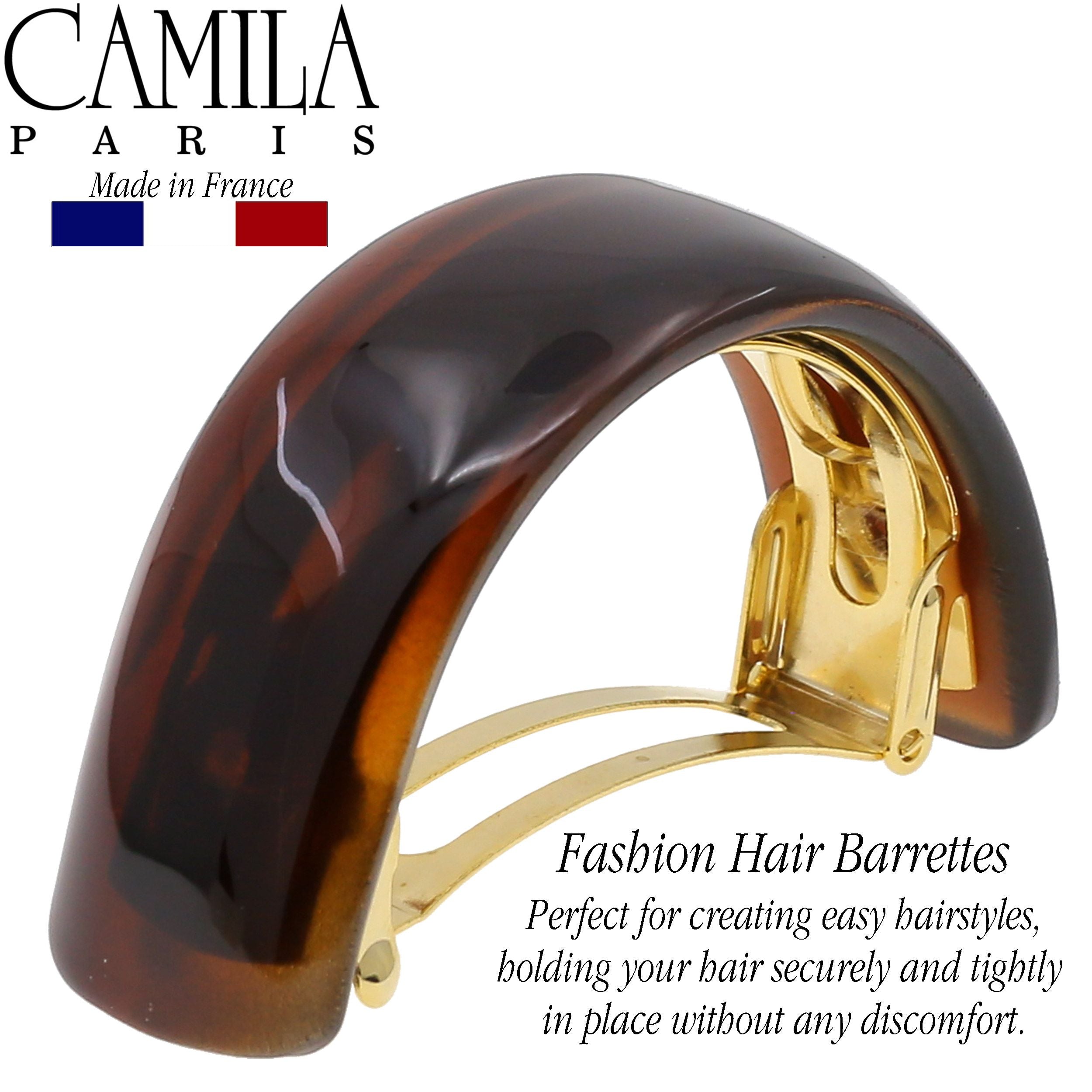 Camila Paris French barrette cellulose acetate
