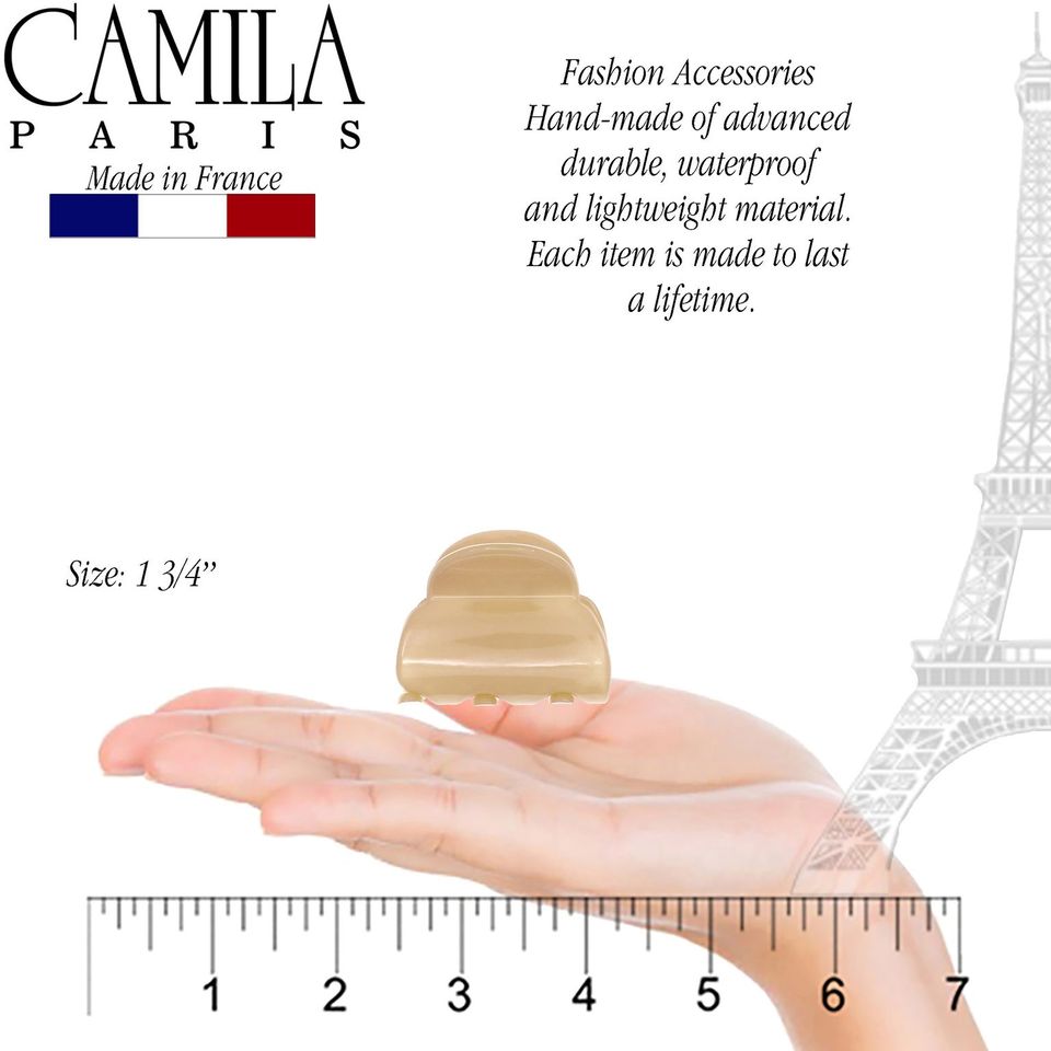 Camila Paris French hair clip cellulose acetate