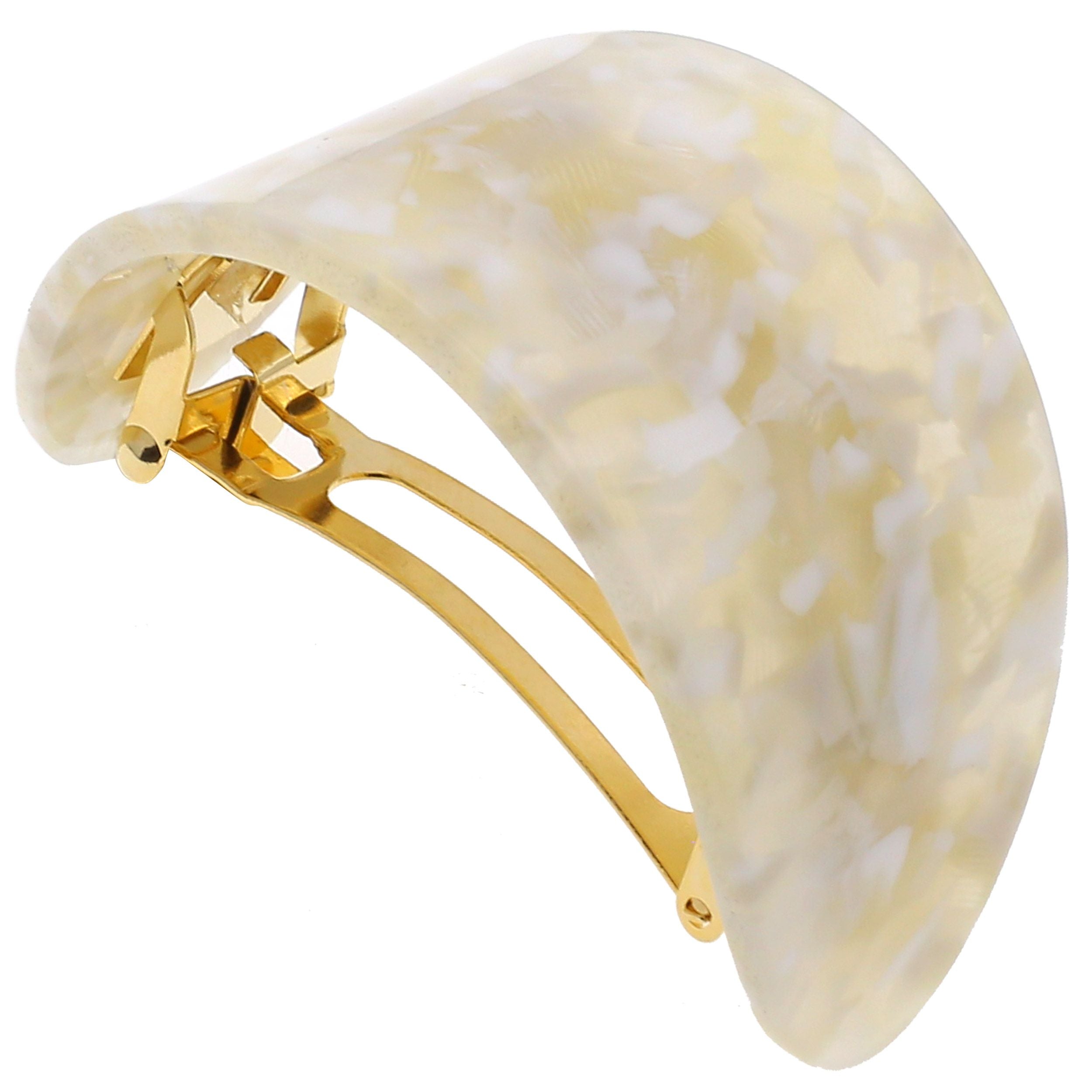 Camila Paris Pink/Beige French barrette cellulose acetate