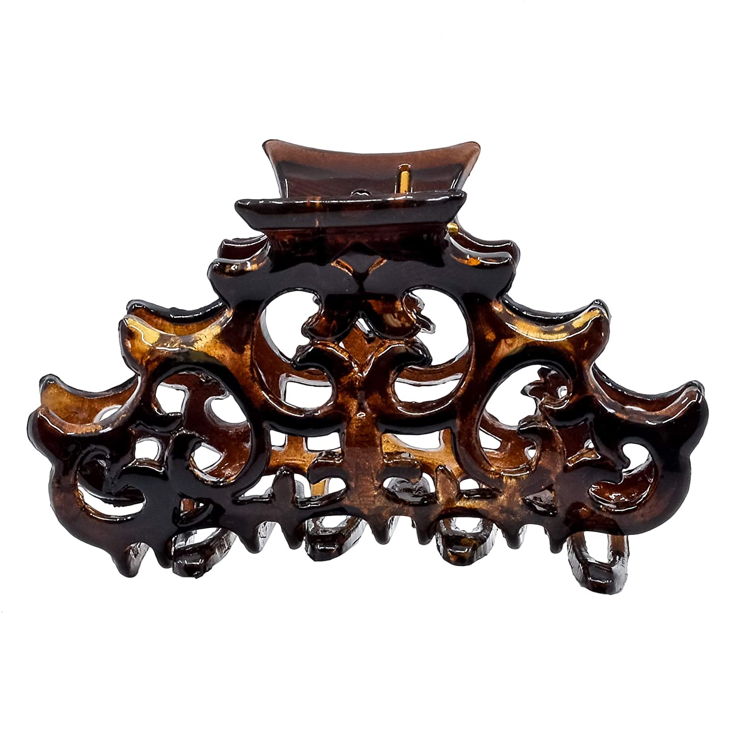 Camila Paris Baroque French hair clip cellulose acetate