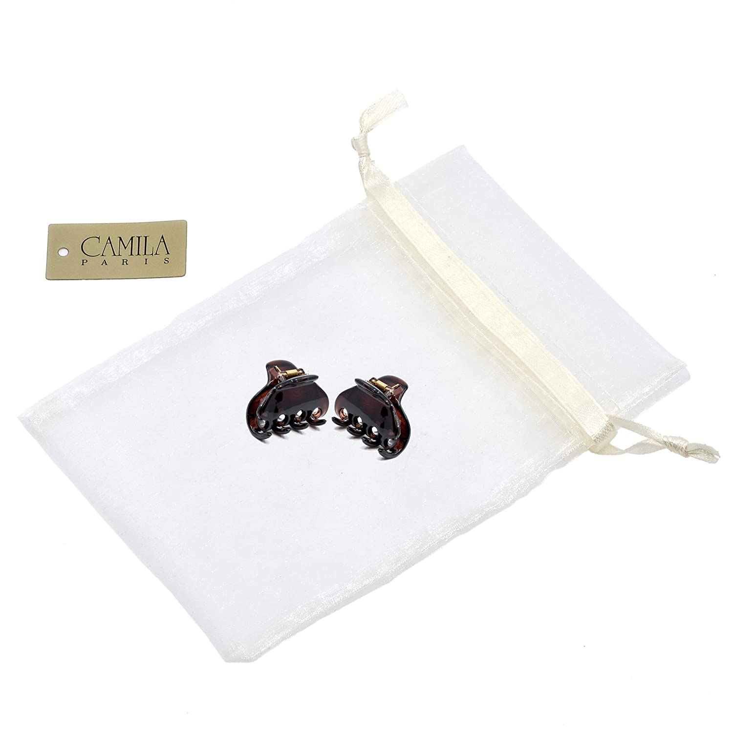 Camila Paris Grace French hair clip cellulose acetate