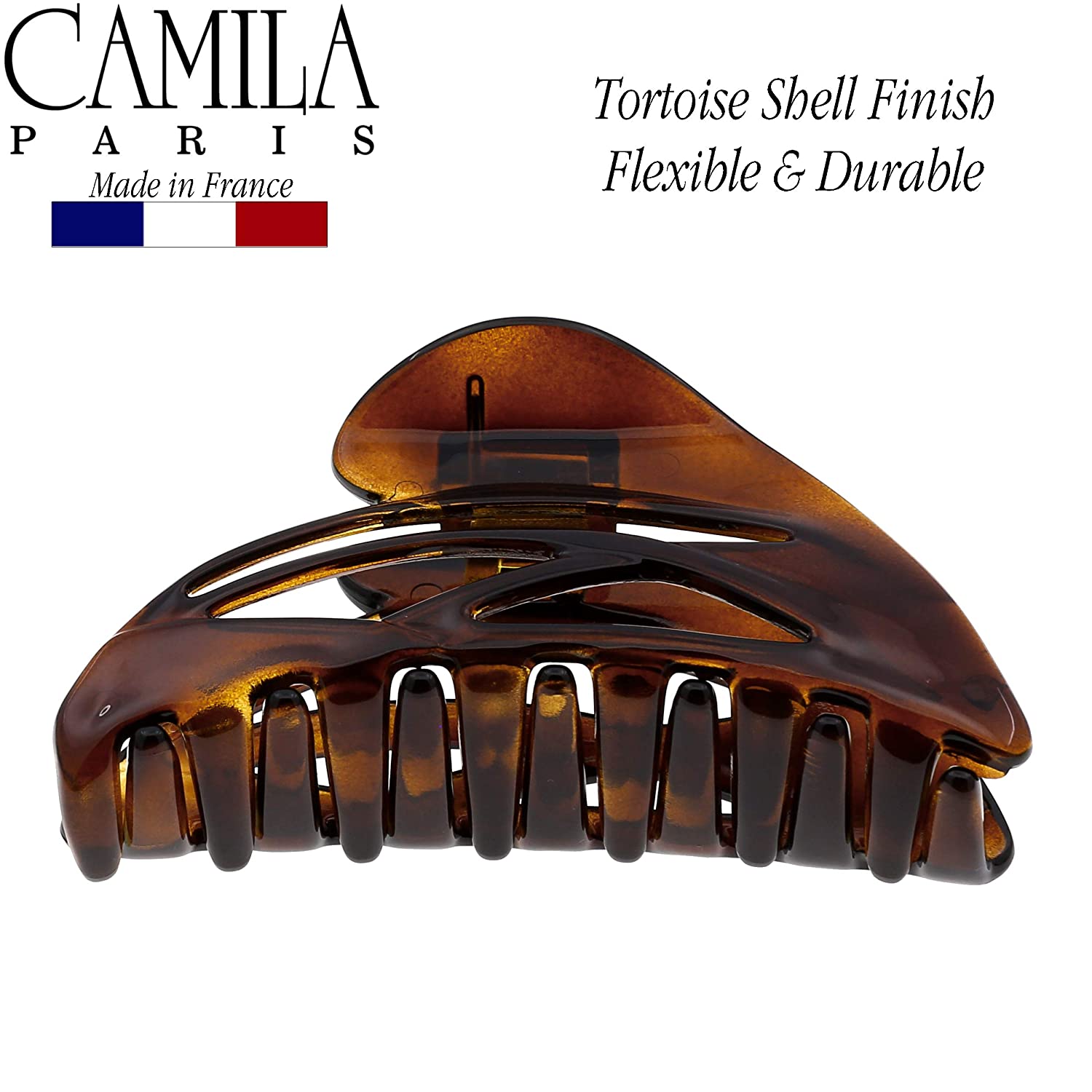 Camila Paris French hair clip cellulose acetate