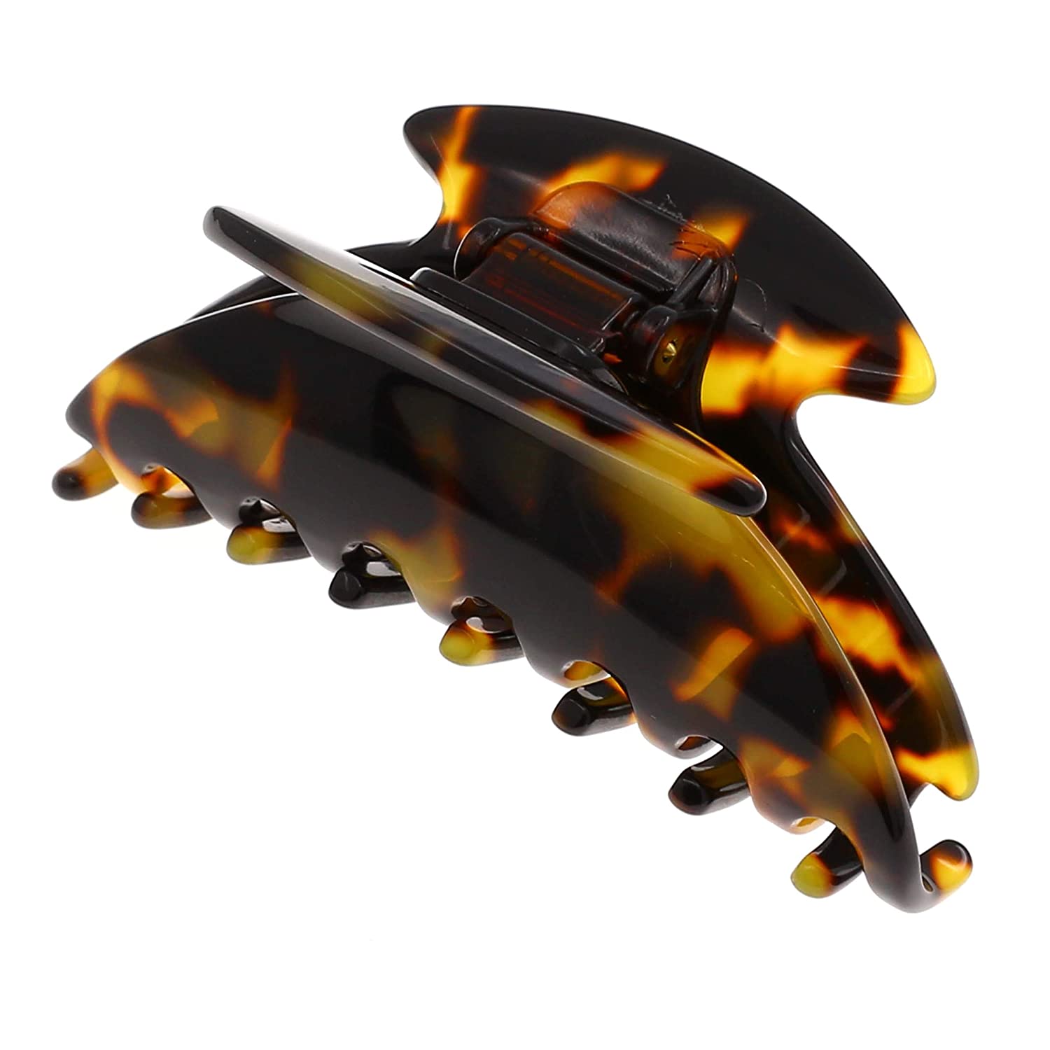 Camila Paris Spring Covered French hair clip cellulose acetate handmade