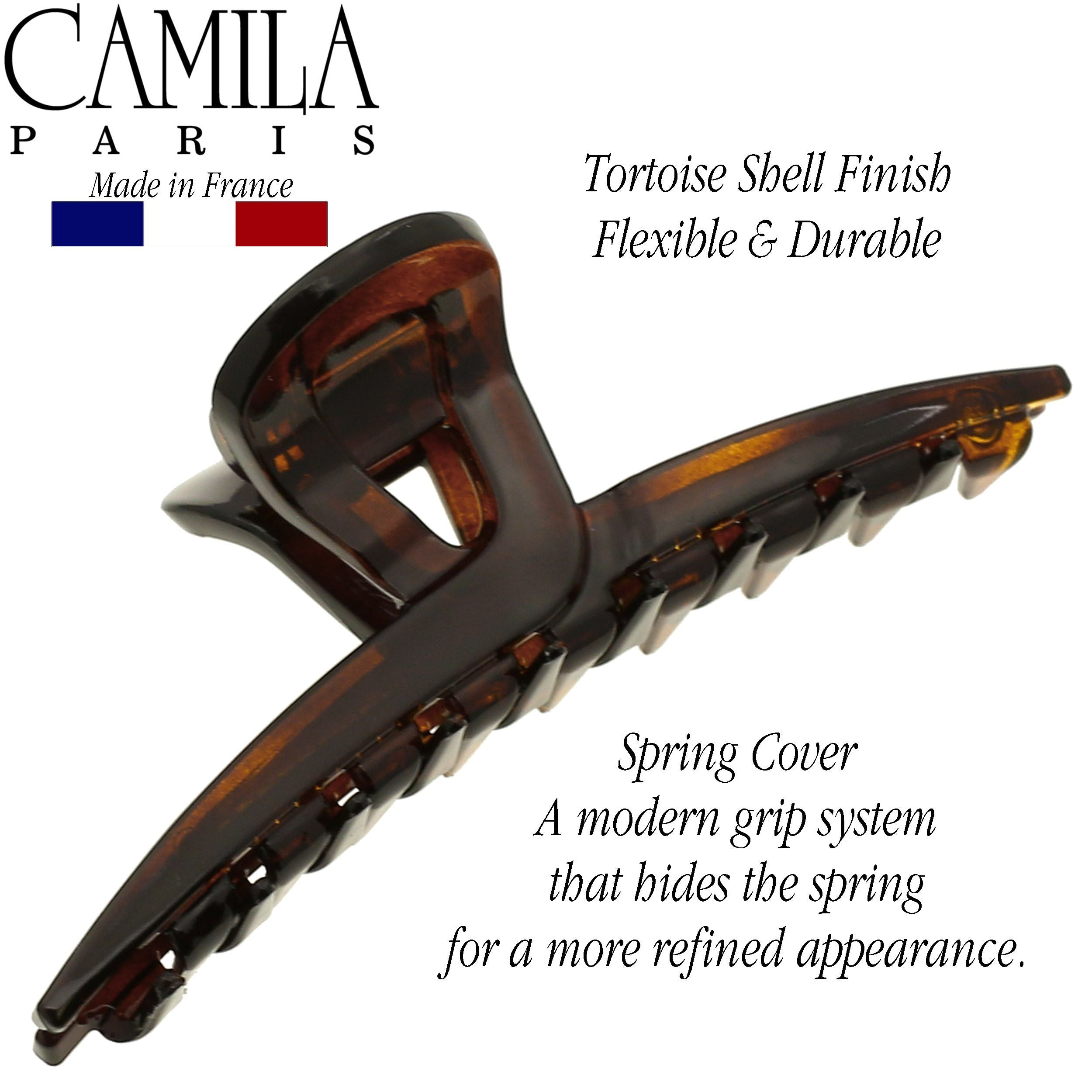 Camila Paris French hair clip cellulose acetate