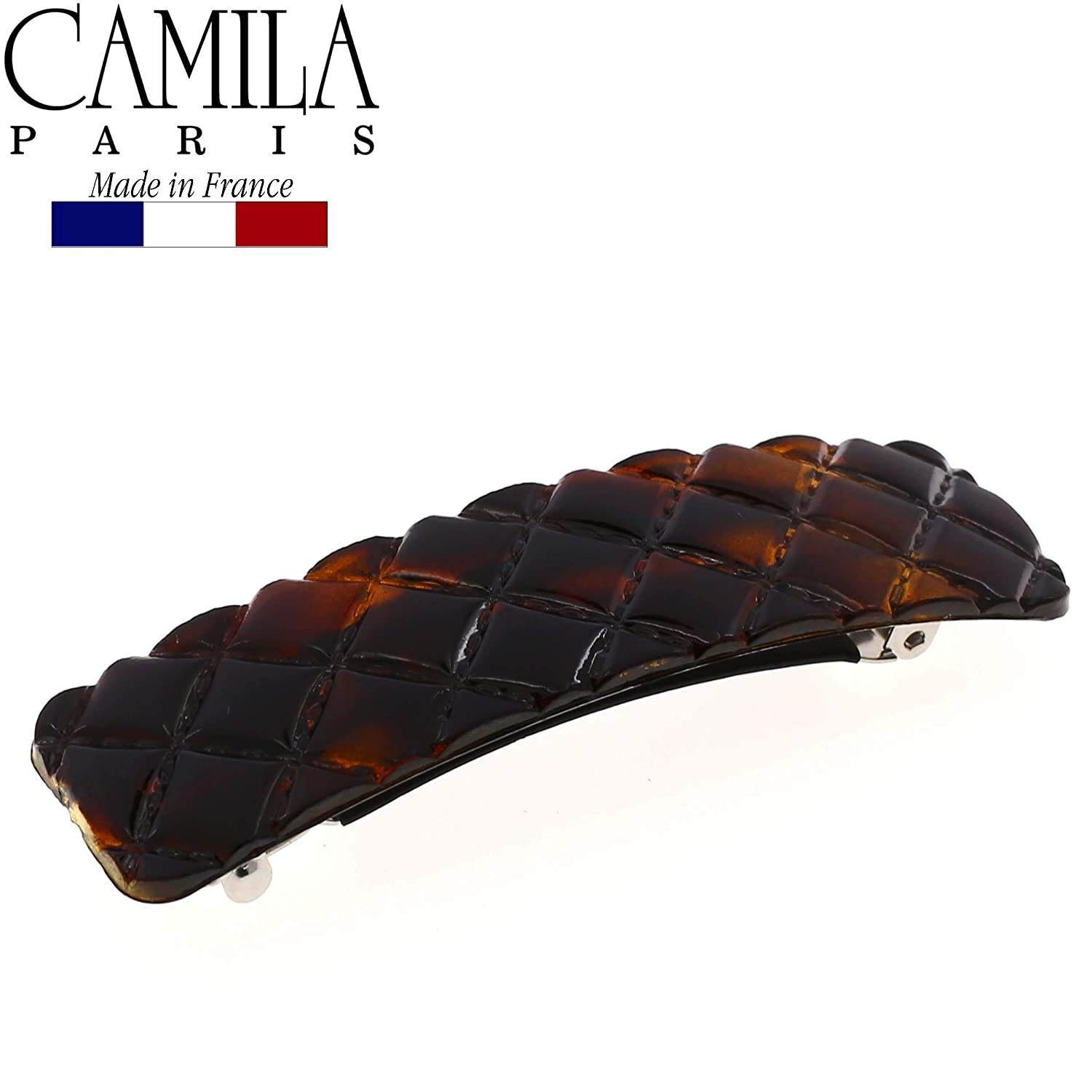 Camila Paris French barrette cellulose acetate