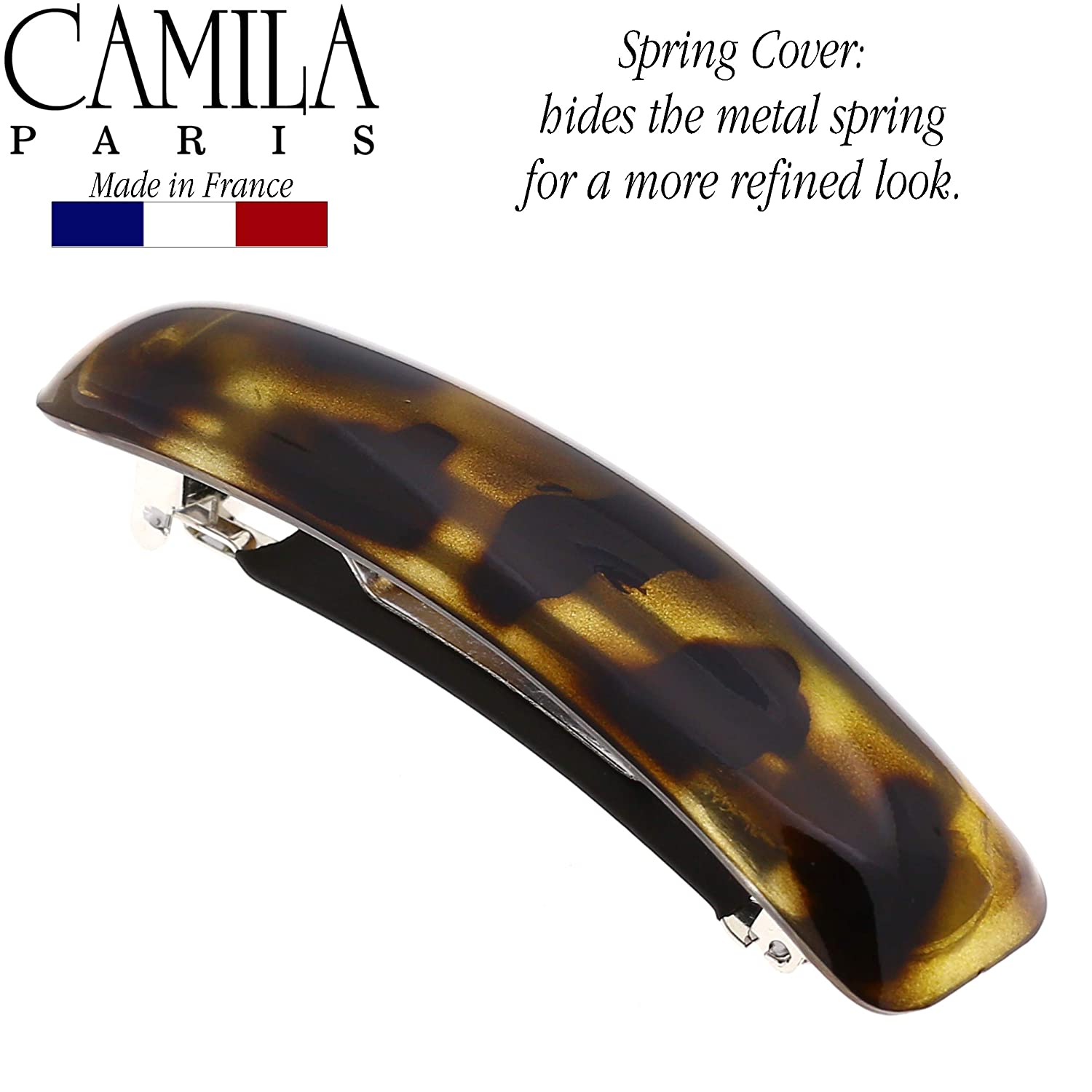 Camila Paris French barrette cellulose acetate