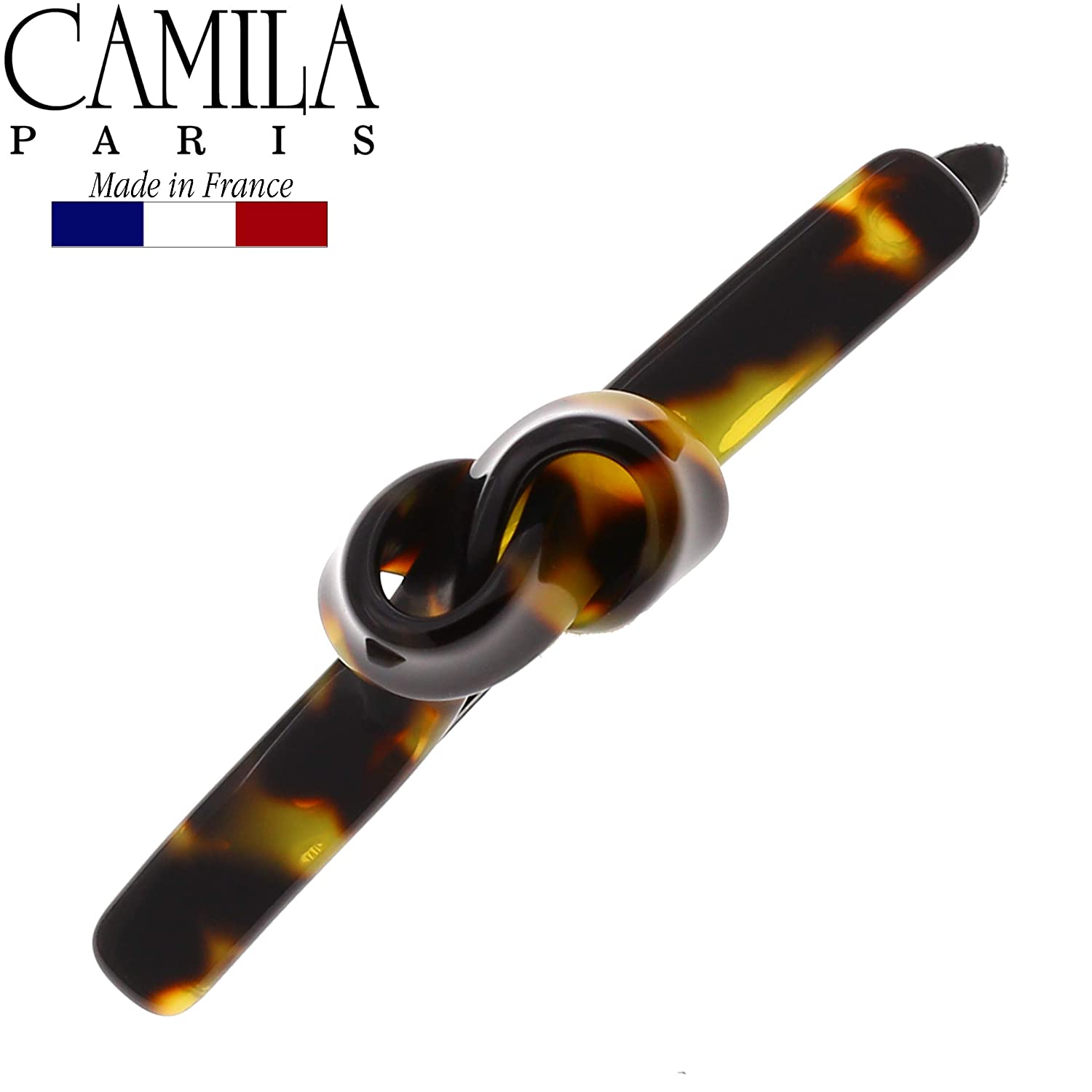 Camila Paris Metal-Free French barrette cellulose acetate handmade