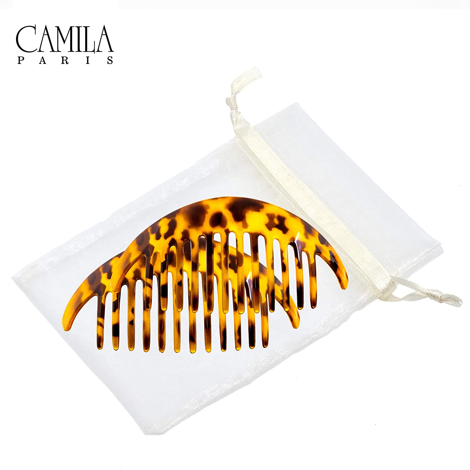 Camila Paris Detangling French side comb cellulose acetate