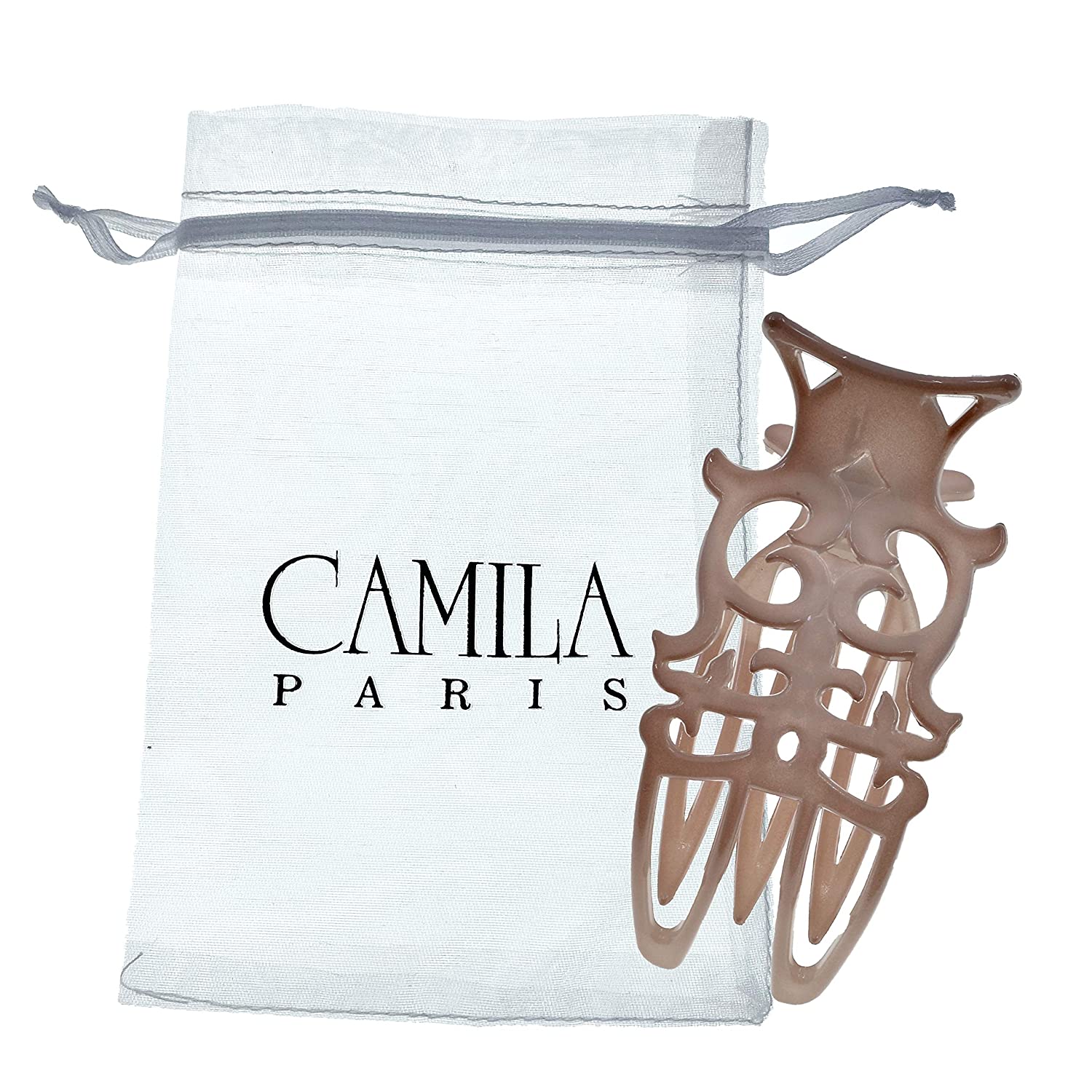 Camila Paris French hair clip cellulose acetate
