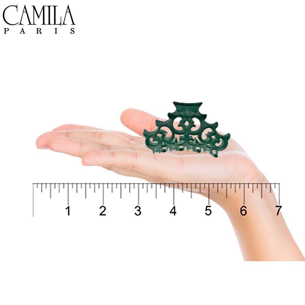 Camila Paris Baroque French hair clip cellulose acetate
