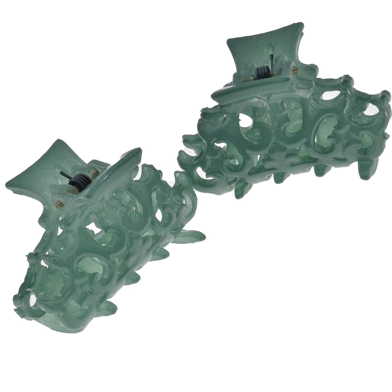 Camila Paris Baroque French hair clip cellulose acetate