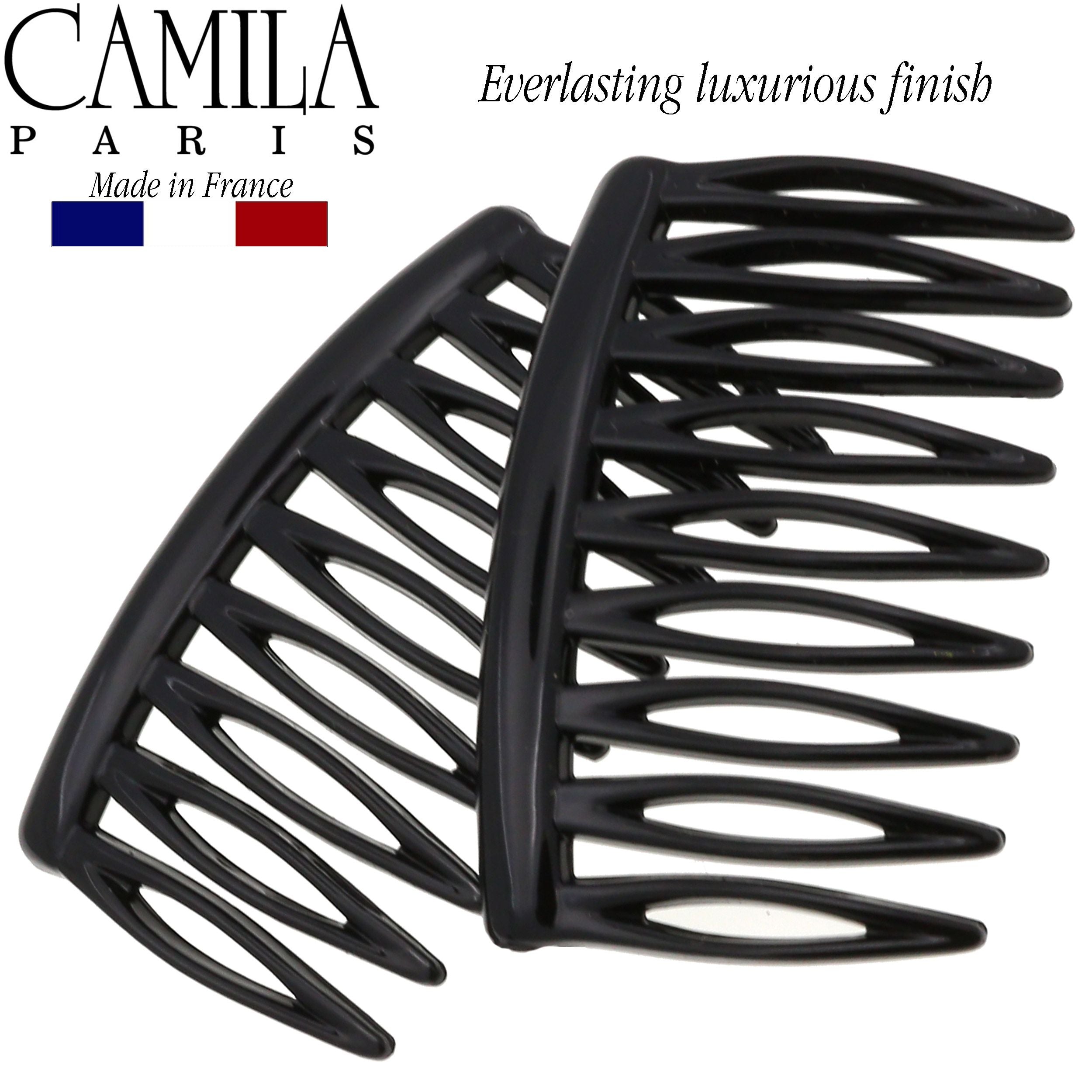 Camila Paris 3.25 Inch Detangling French side comb cellulose acetate