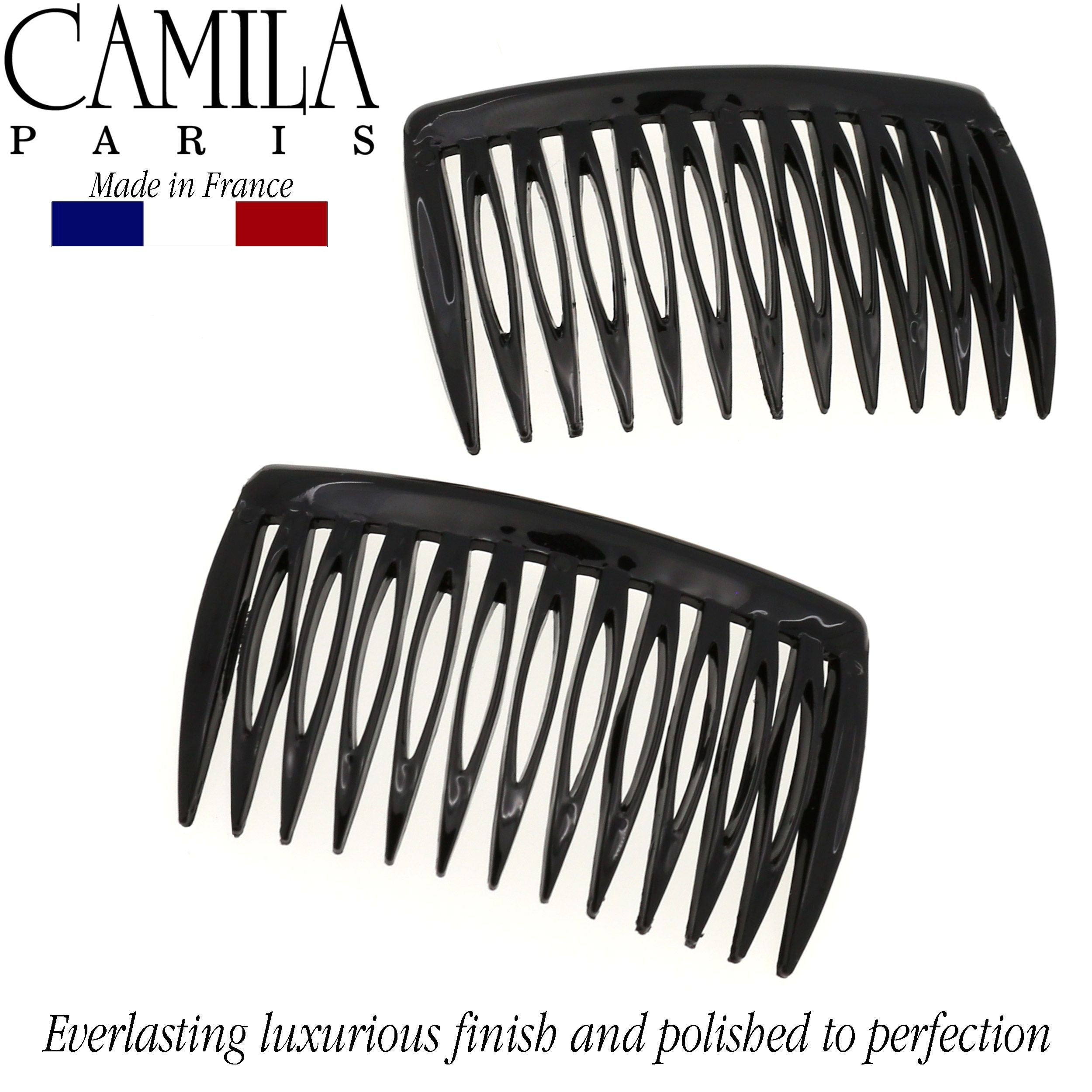 Camila Paris Detangling French side comb cellulose acetate