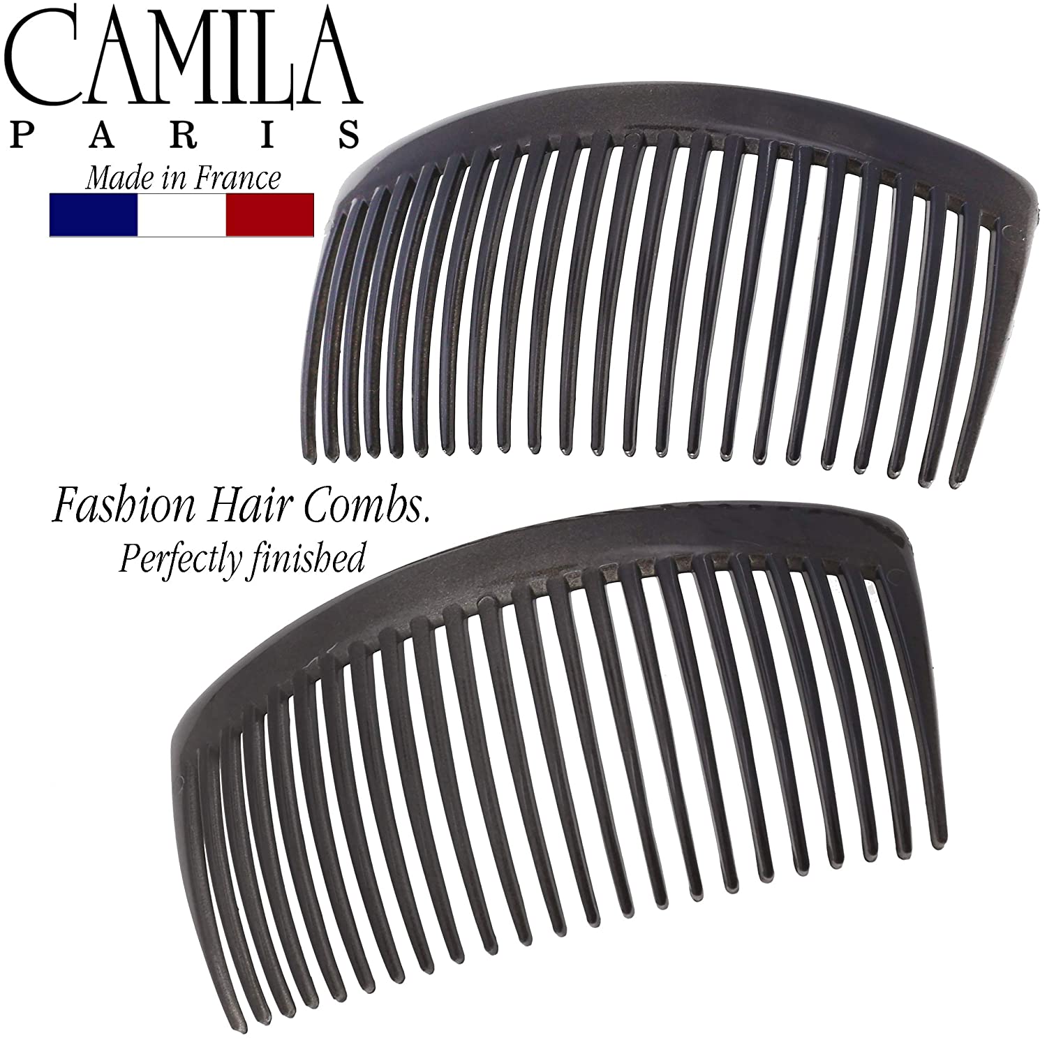 Camila Paris Detangling French side comb cellulose acetate