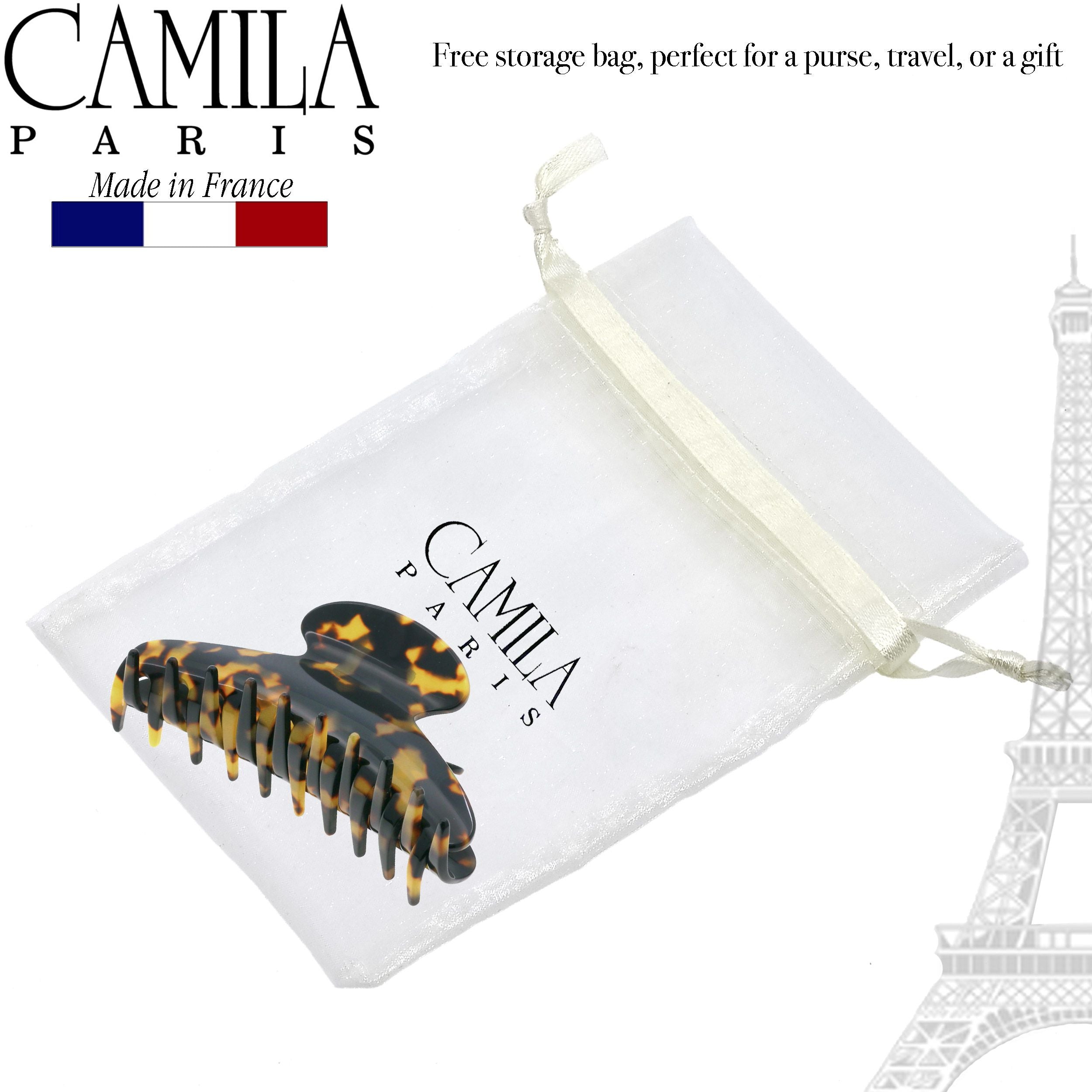 Camila Paris 1.25 Inch French hair clip cellulose acetate handmade