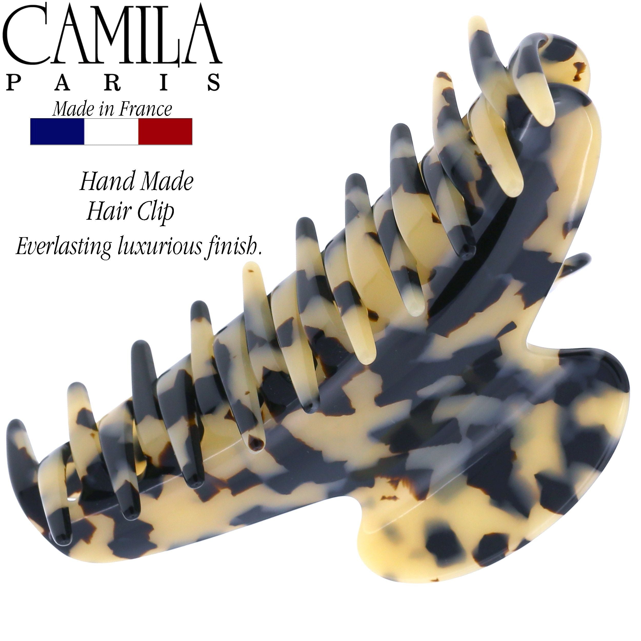 Camila Paris French hair clip cellulose acetate handmade