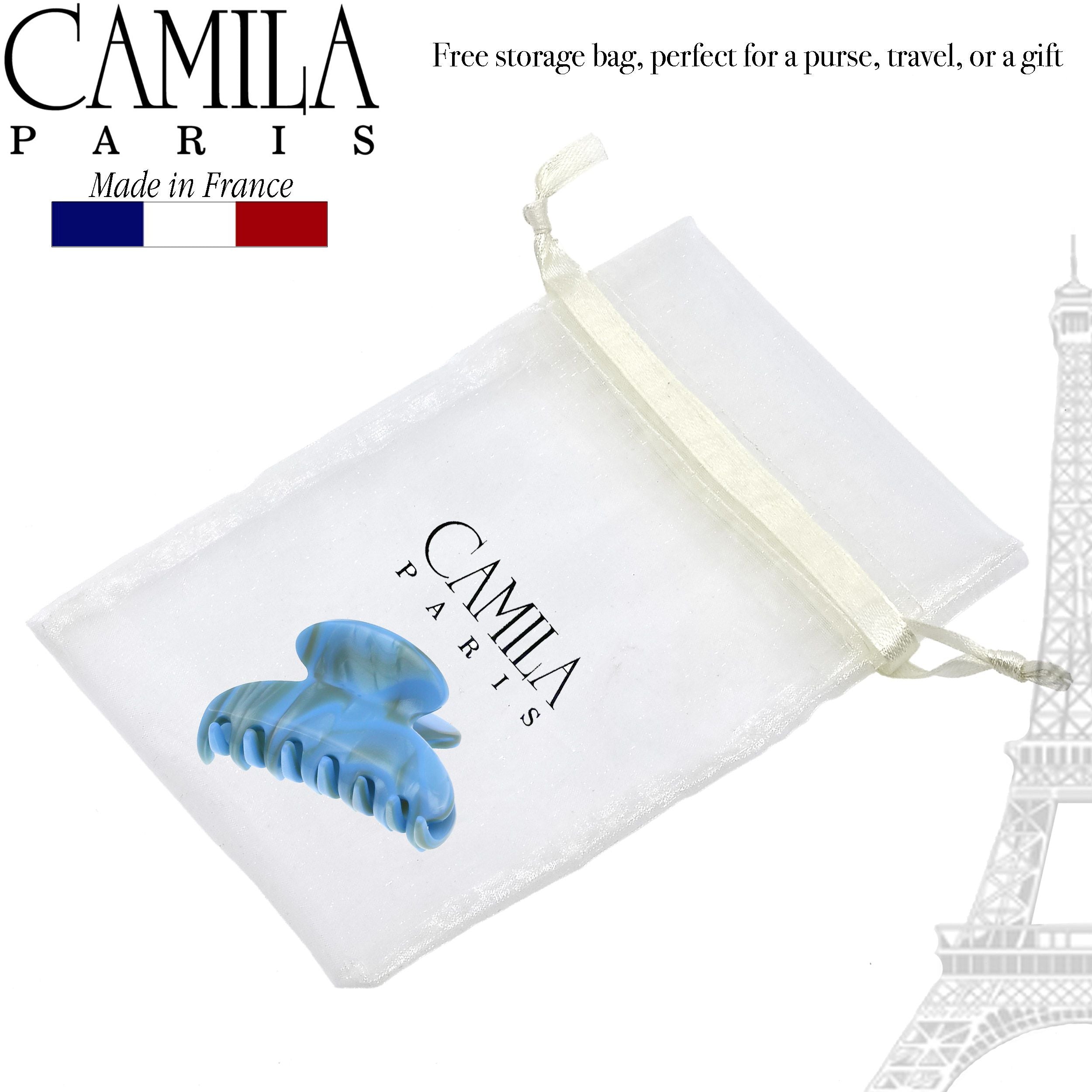 Camila Paris French hair clip cellulose acetate handmade