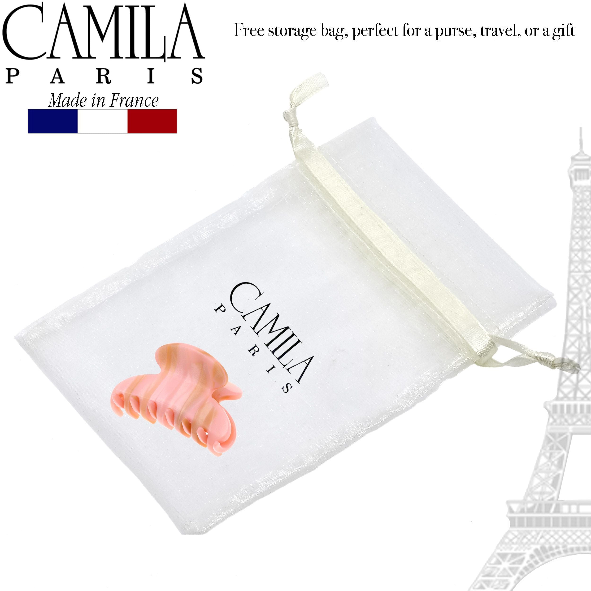 Camila Paris French hair clip cellulose acetate handmade