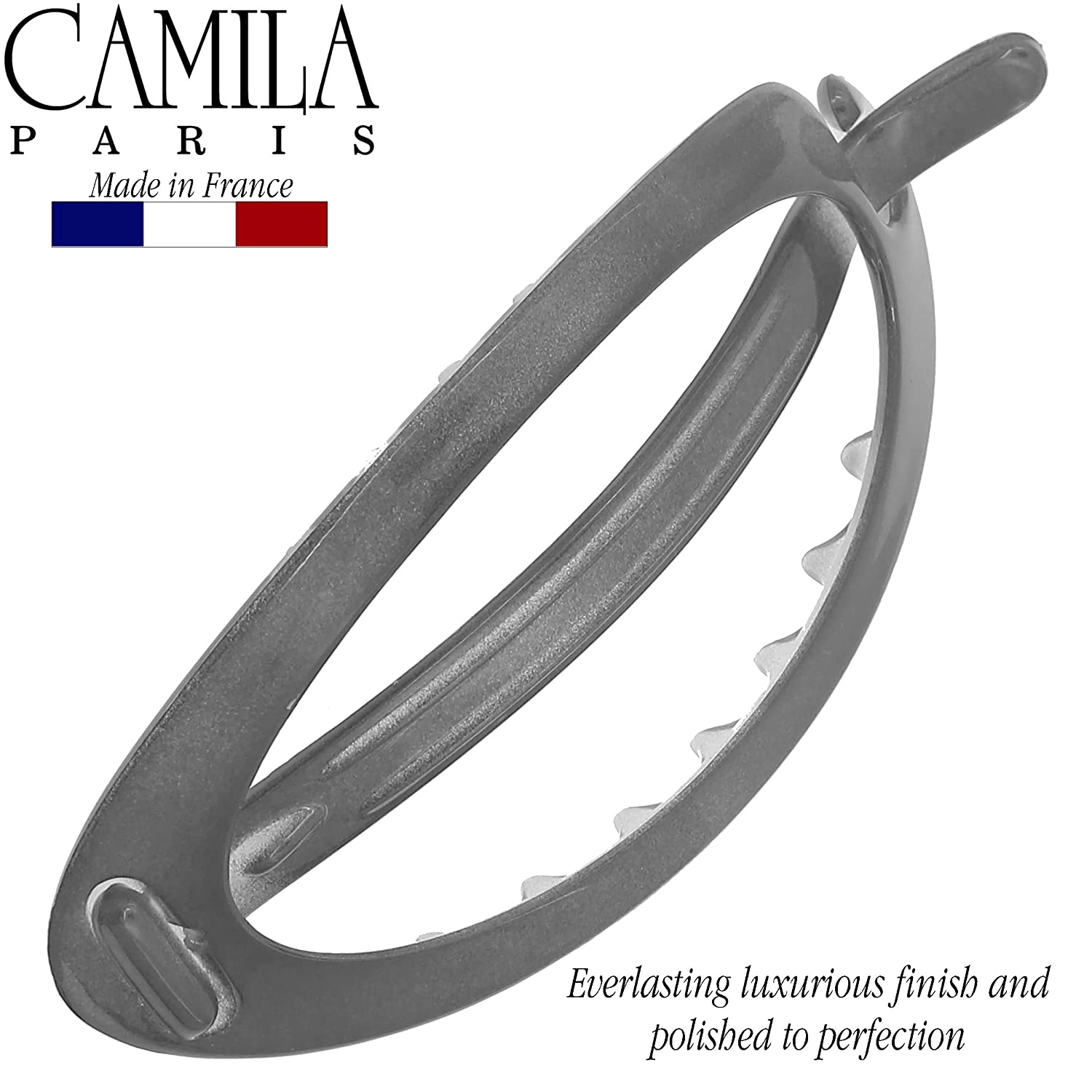 Camila Paris 4.5 Inch Metal-Free French barrette cellulose acetate