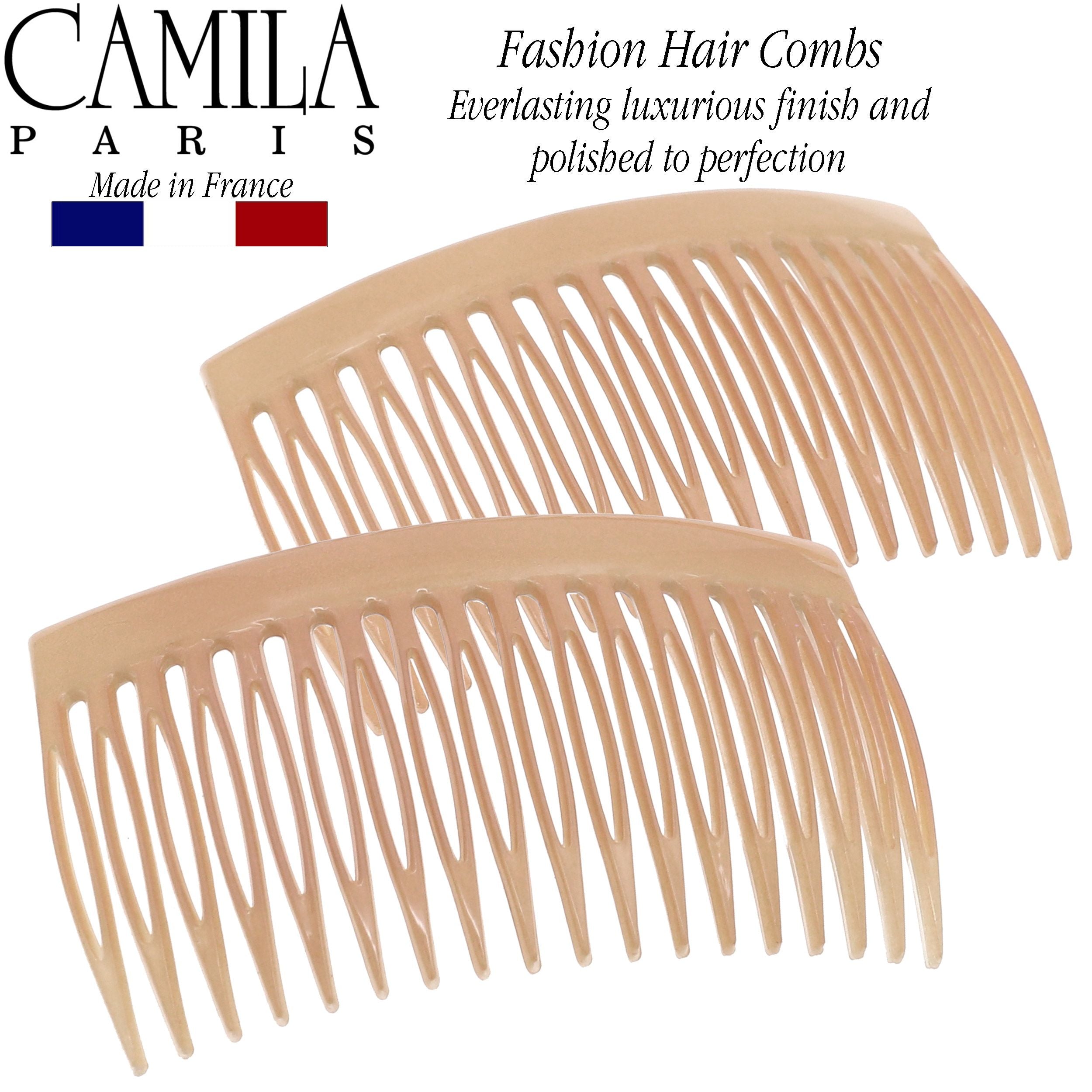 Camila Paris Detangling French side comb cellulose acetate