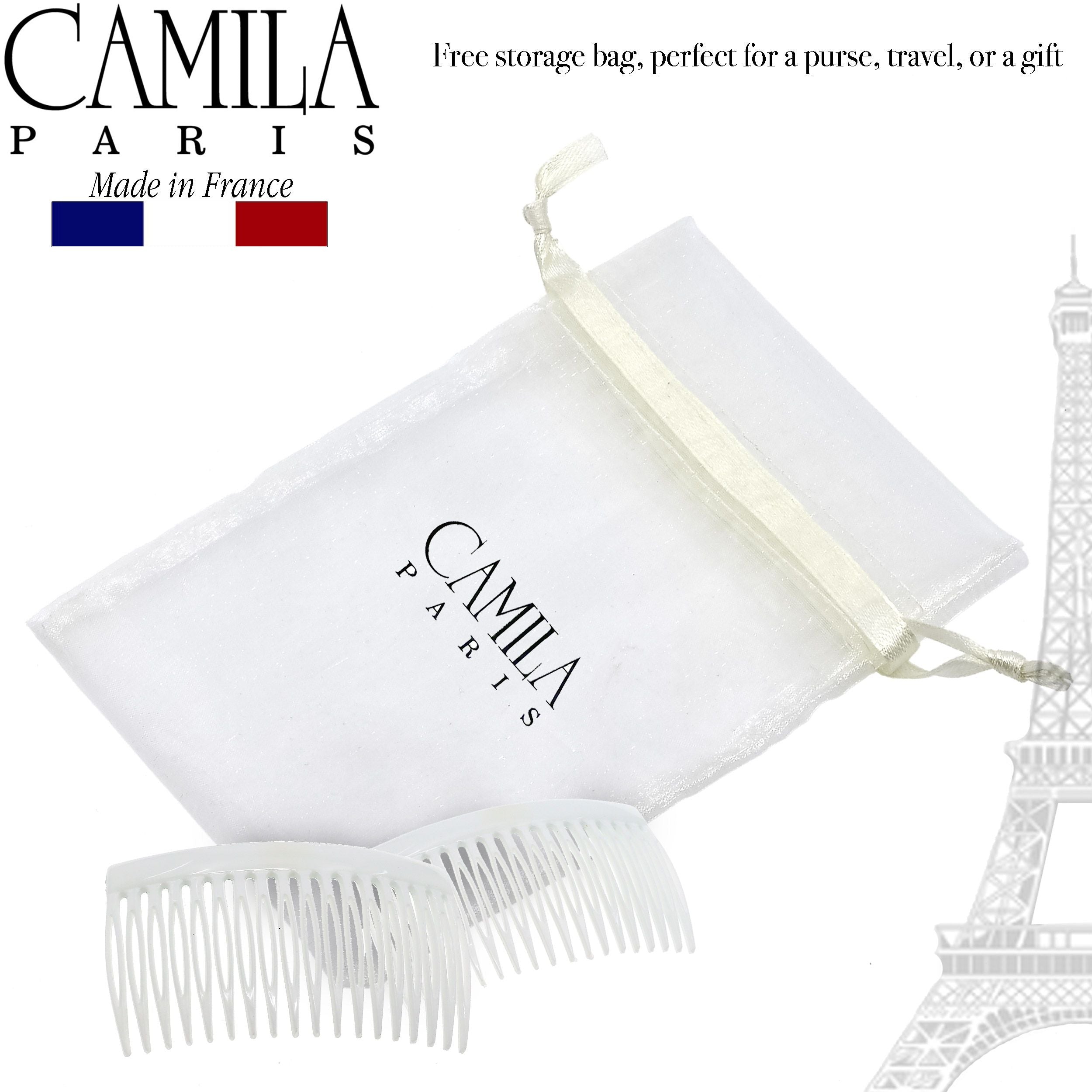 Camila Paris Detangling French side comb cellulose acetate