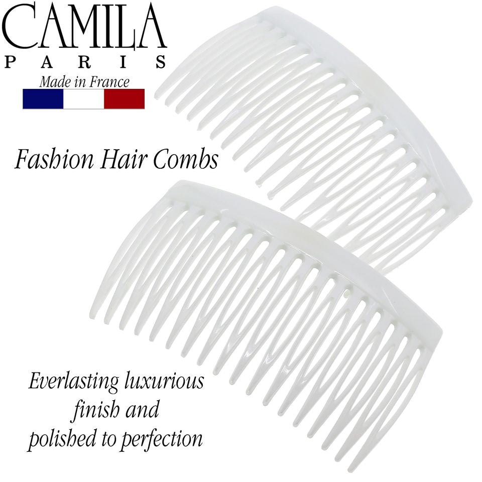 Camila Paris Detangling French side comb cellulose acetate