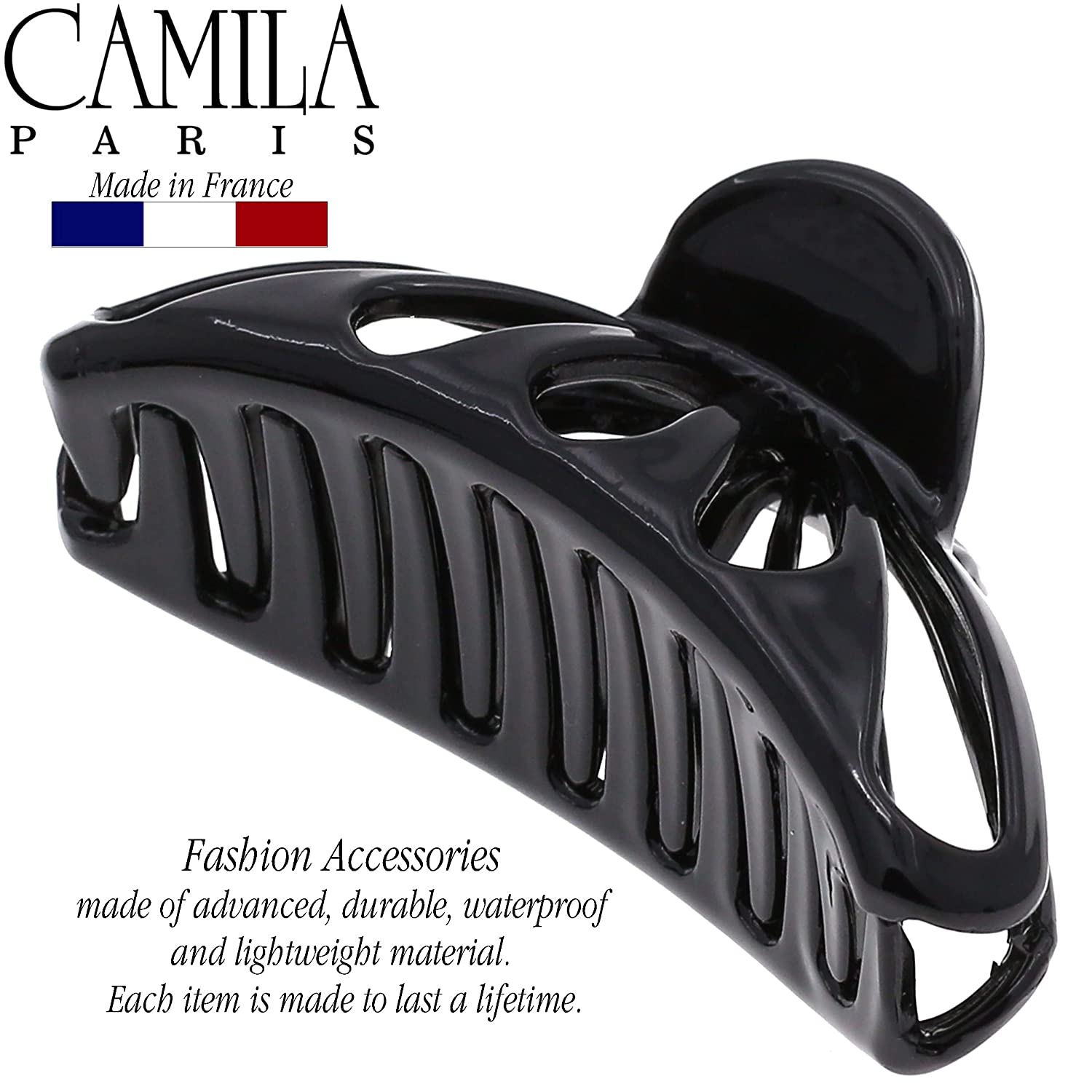 Camila Paris 3.75 Inch French claw clip cellulose acetate